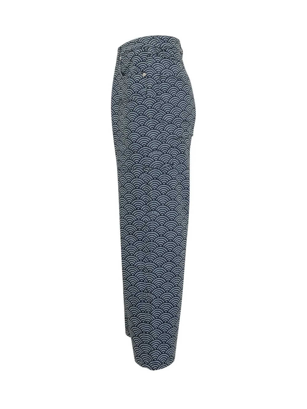 KENZO Jeans Cargo  'Kenzo Seigaiha' 