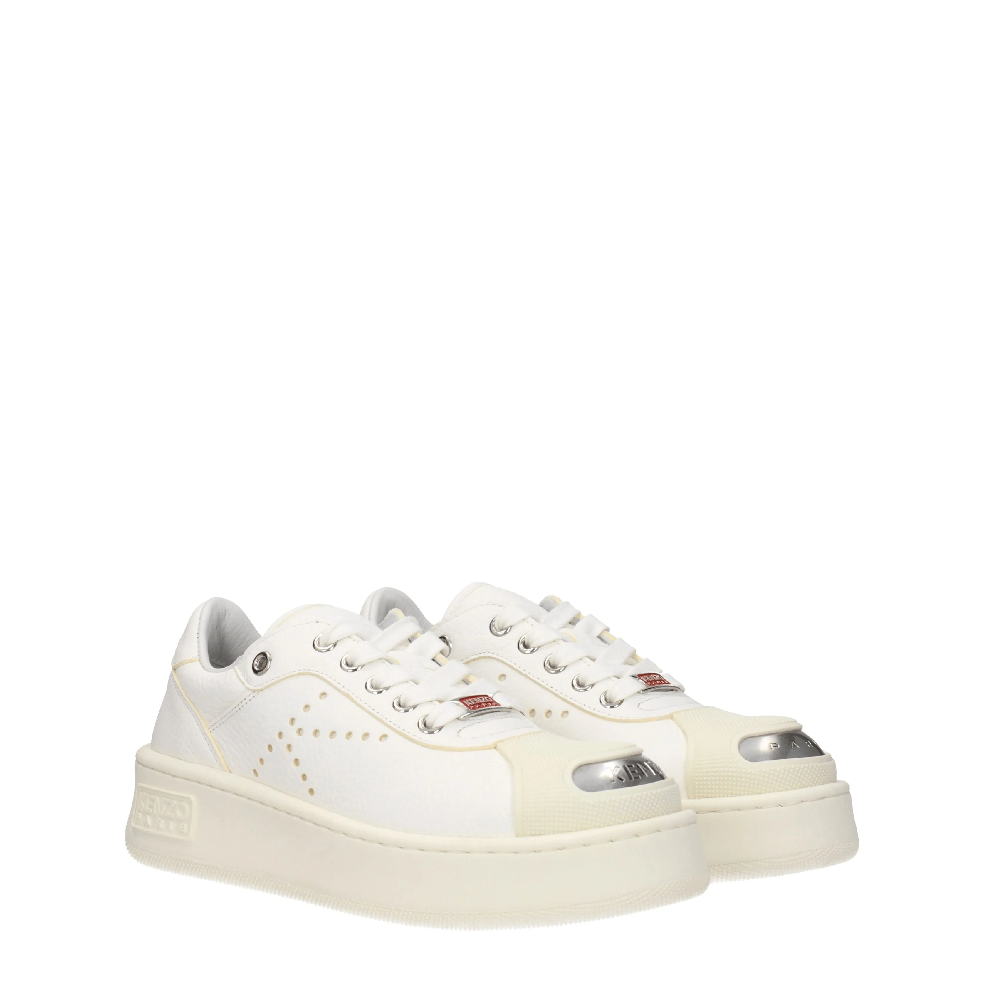 Kenzo Sneakers Donna Pelle Bianco