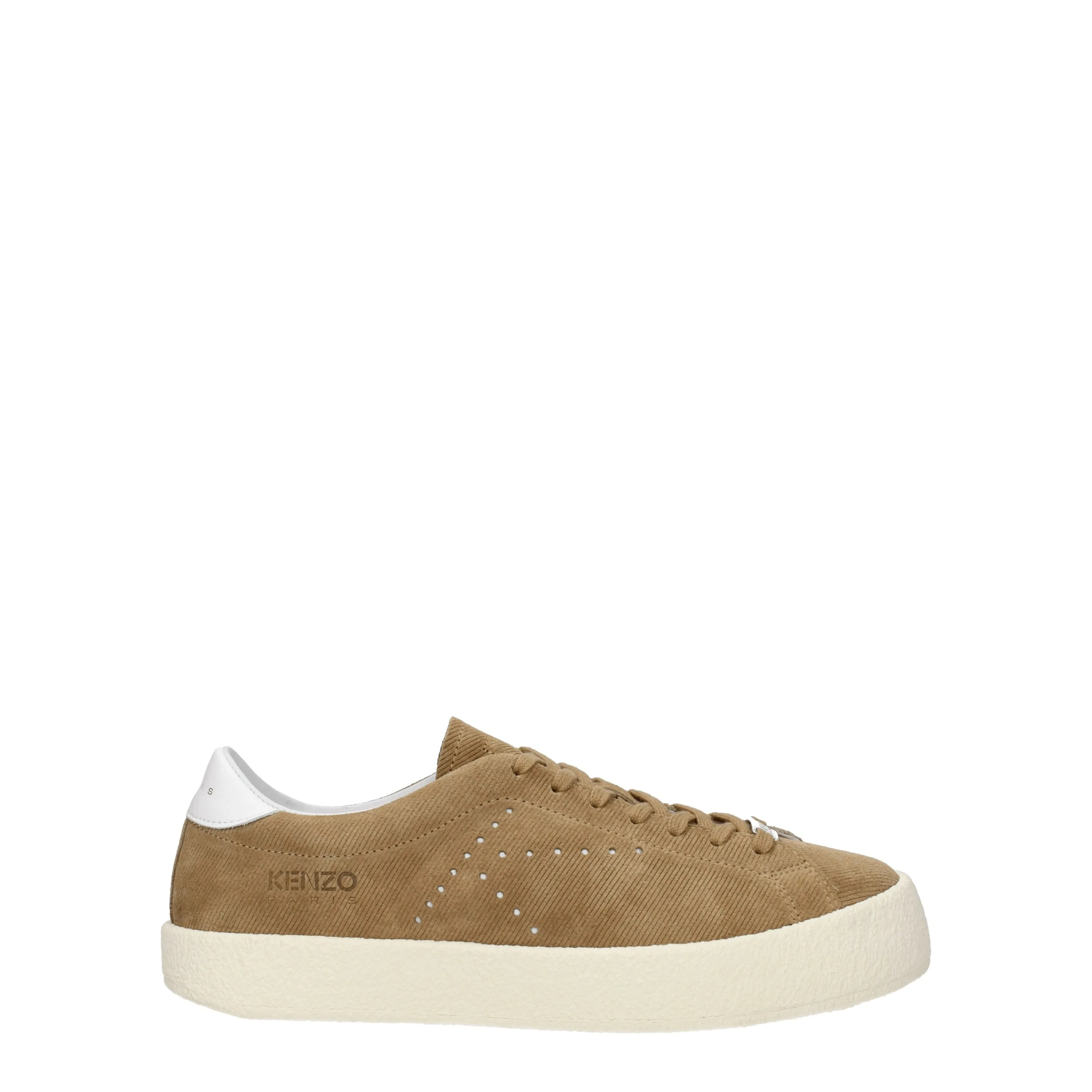 Kenzo Sneakers Uomo Camoscio Marrone
