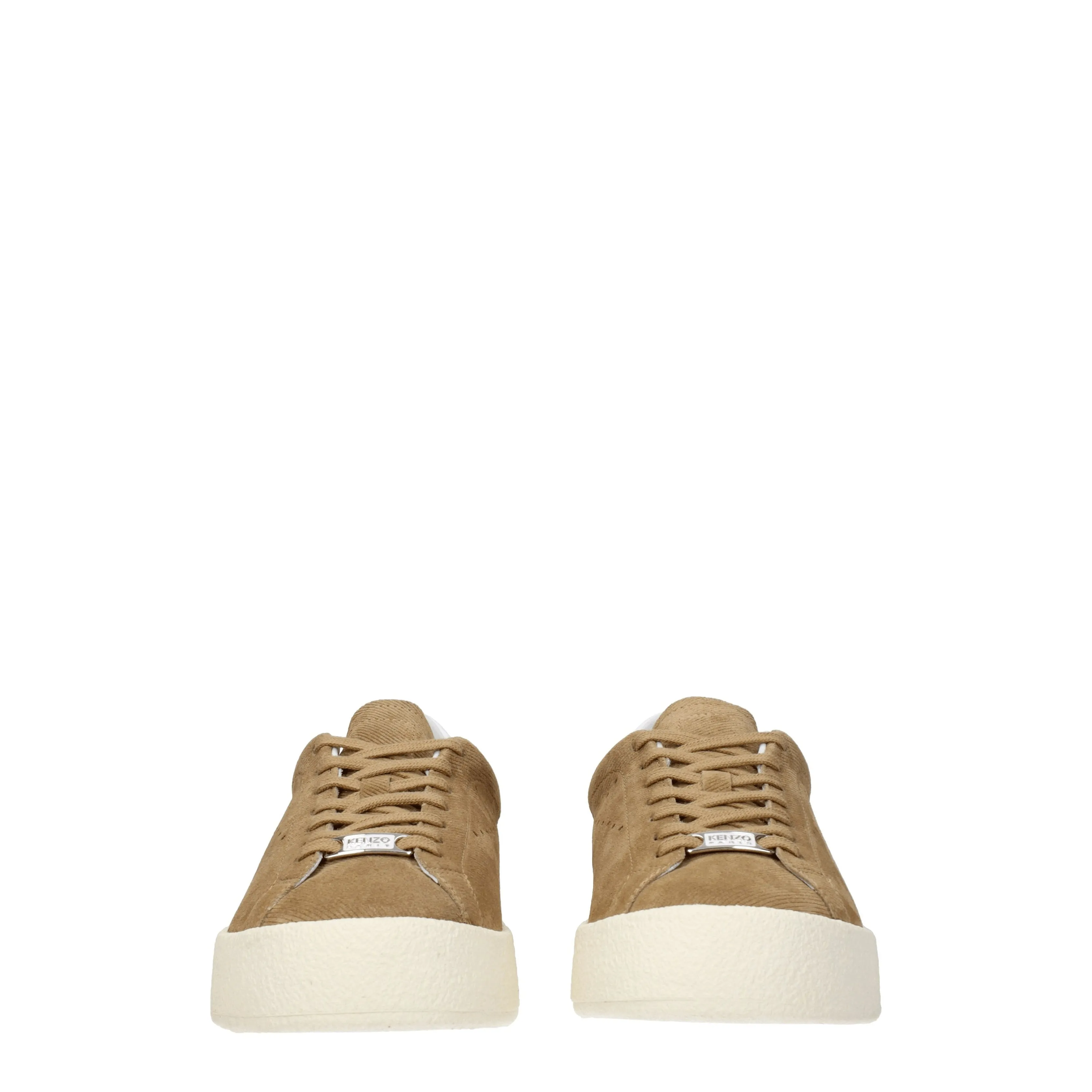 Kenzo Sneakers Uomo Camoscio Marrone
