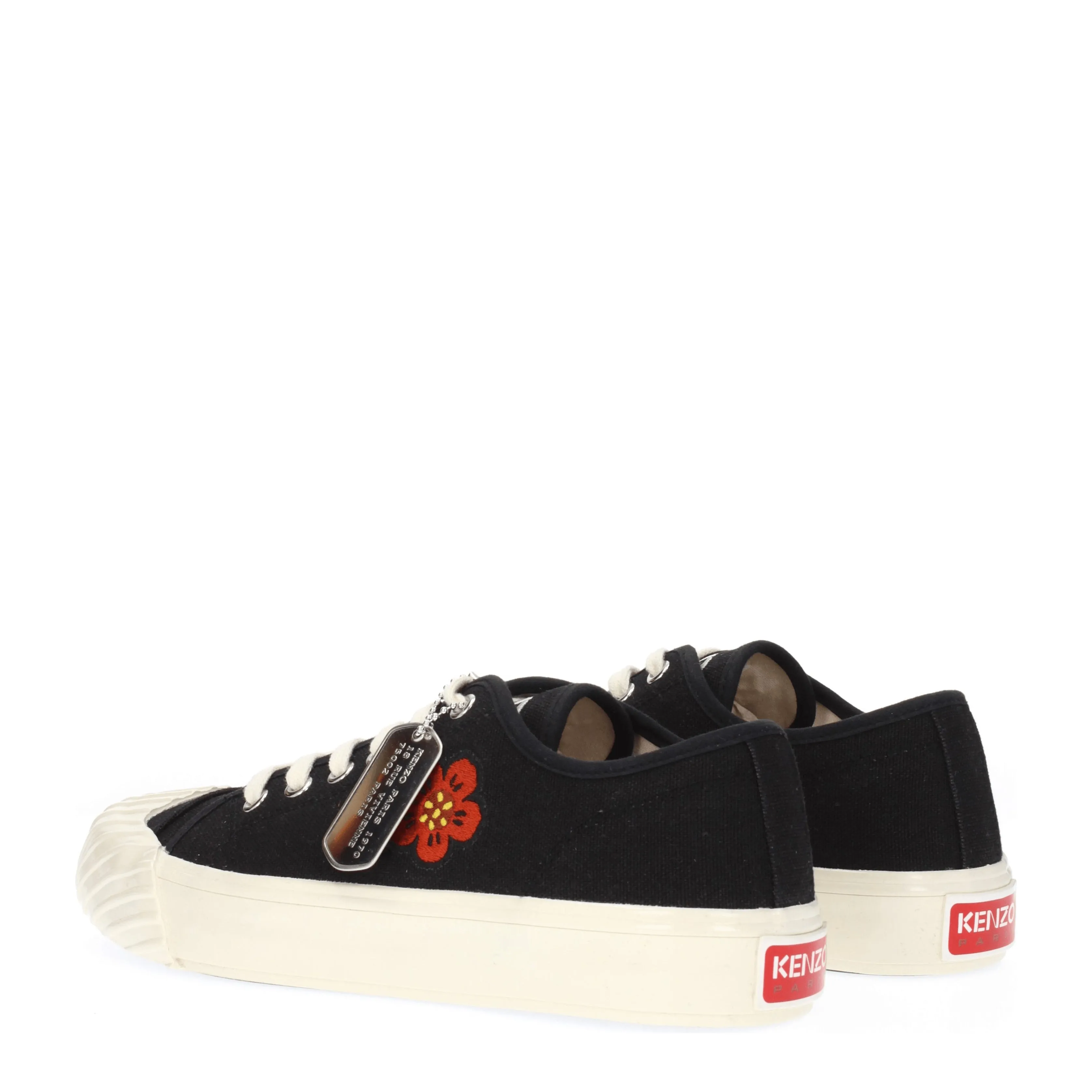 Kenzo Sneakers Uomo Tessuto Nero
