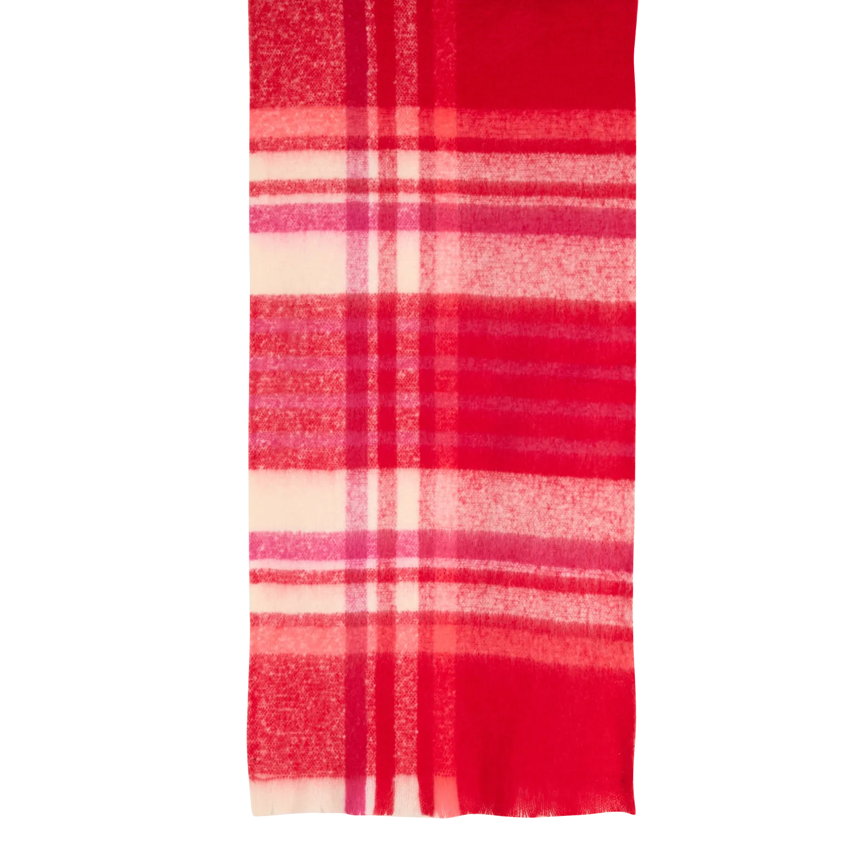  LA FEE MARABOUTEE   Sciarpa a quadri | Rosso
