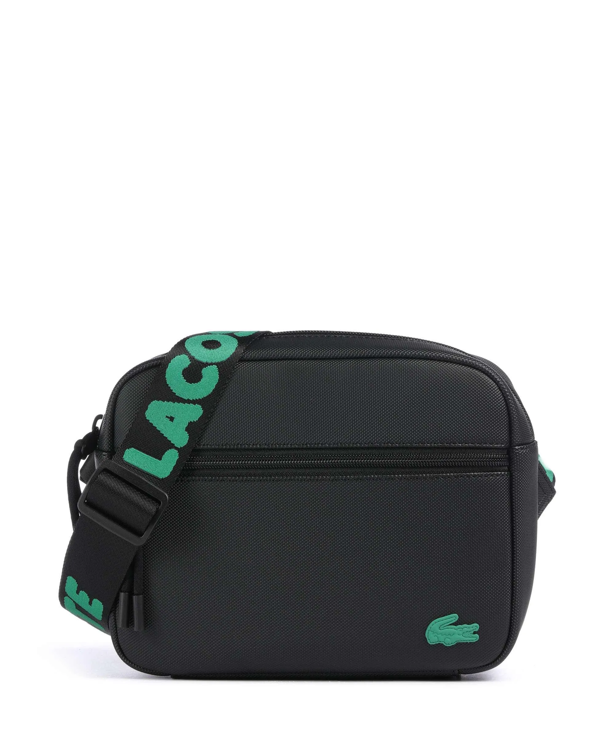  Lacoste LCST Borsa a tracolla plastica nero  