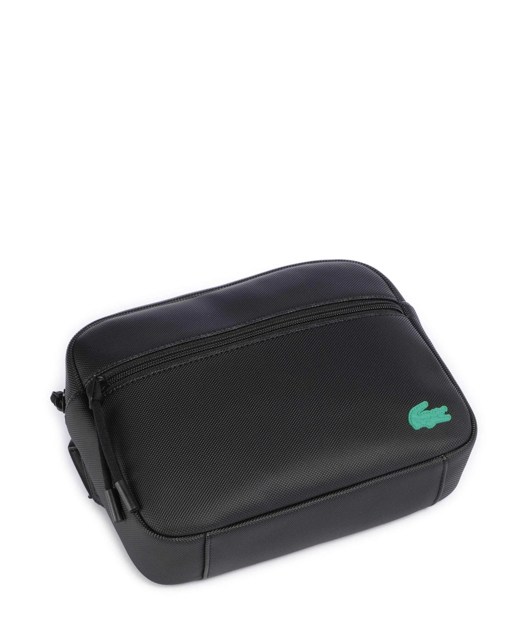  Lacoste LCST Borsa a tracolla plastica nero  