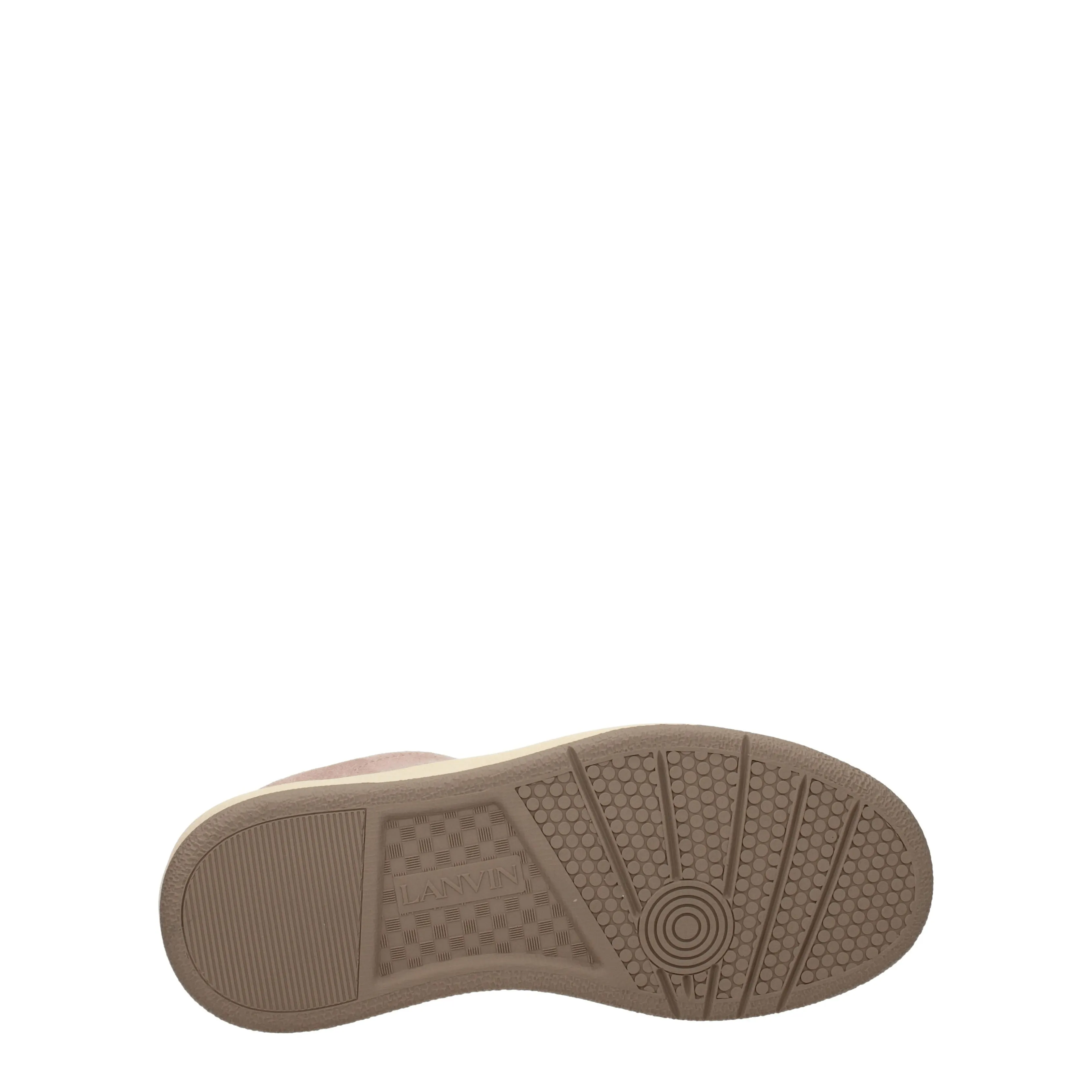 Lanvin Sneakers Curb Donna Camoscio Rosa