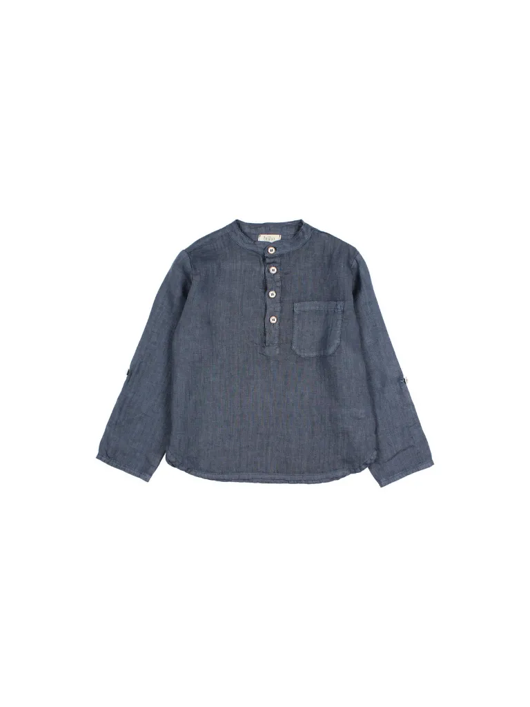 Linen Kurta Shirt – Buho