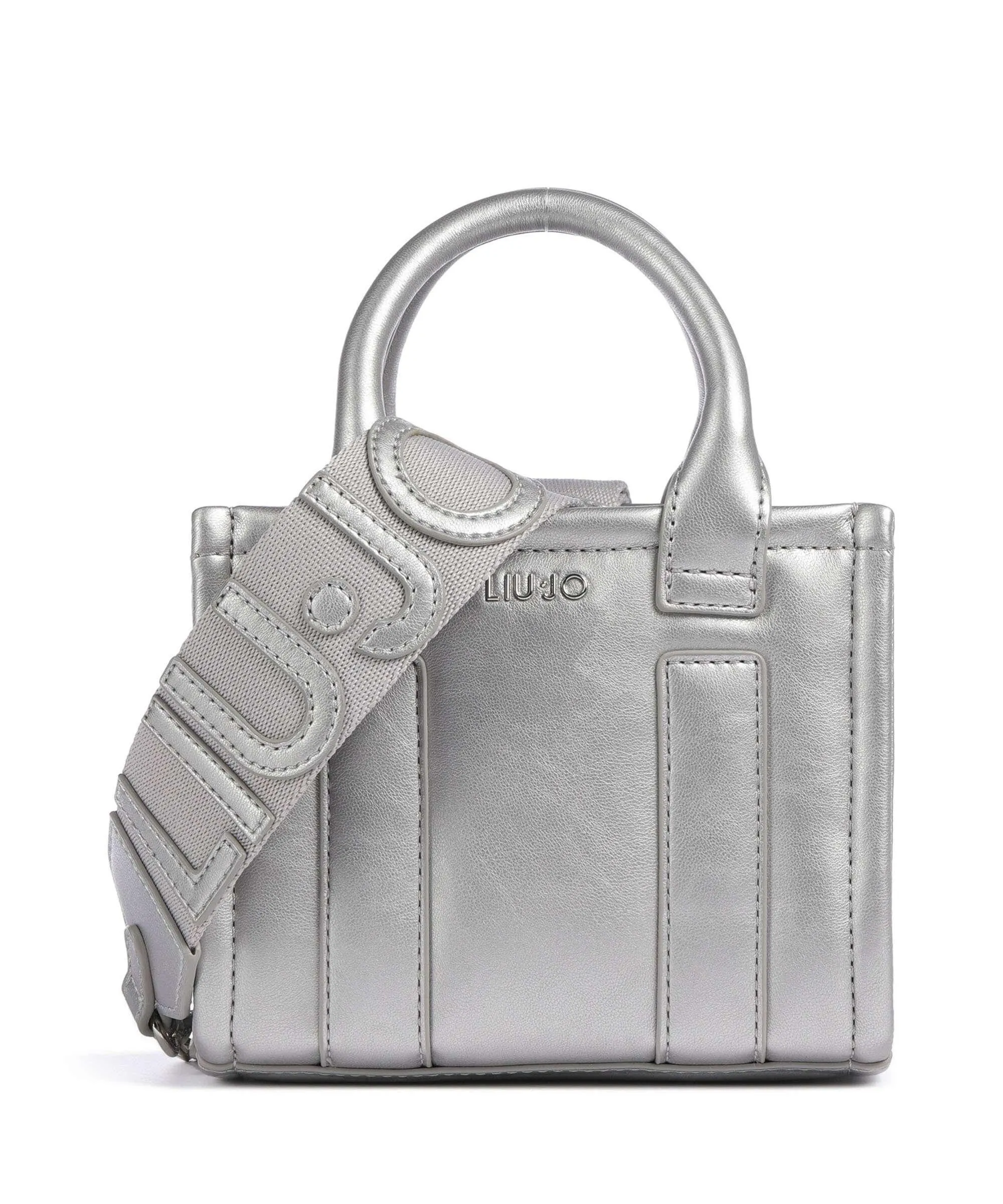  Liu Jo Ridhi Borsa a tracolla pelle sintetica grigio elephant  