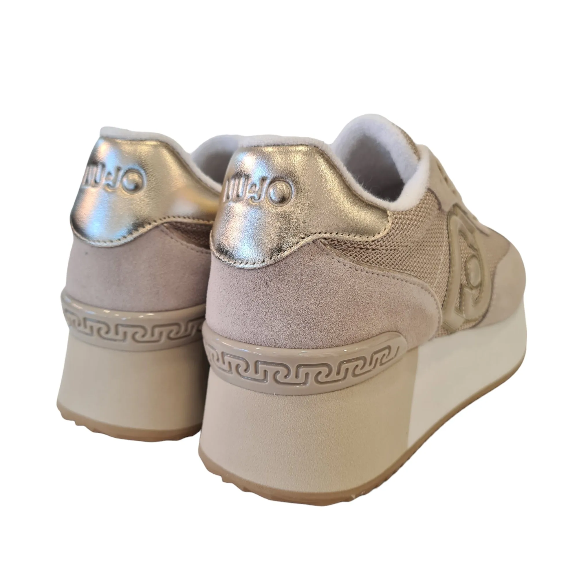 Liu-Jo Sneakers Donna Beige-Oro Rif.808