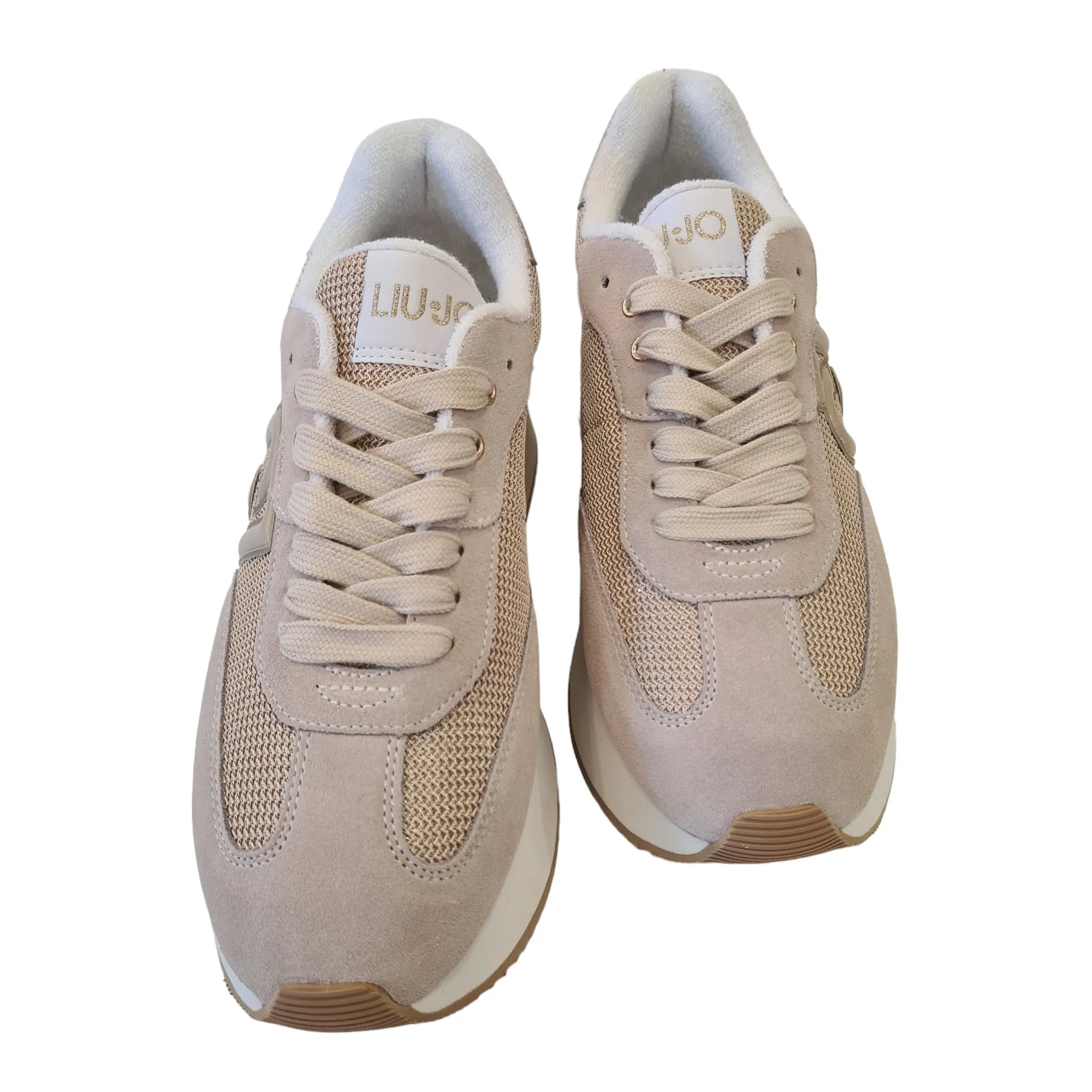 Liu-Jo Sneakers Donna Beige-Oro Rif.808