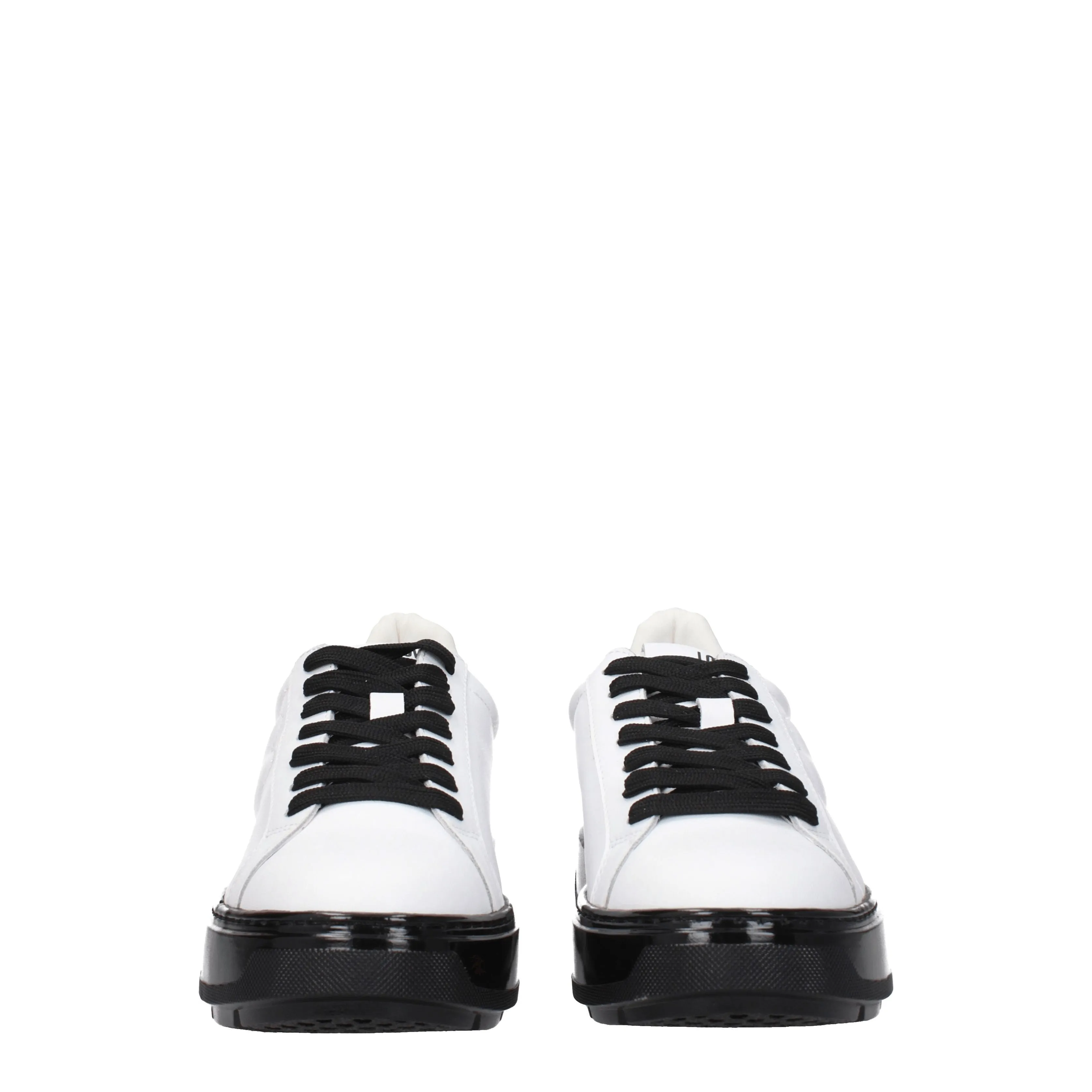 Love Moschino Sneakers Donna Pelle Bianco/Nero