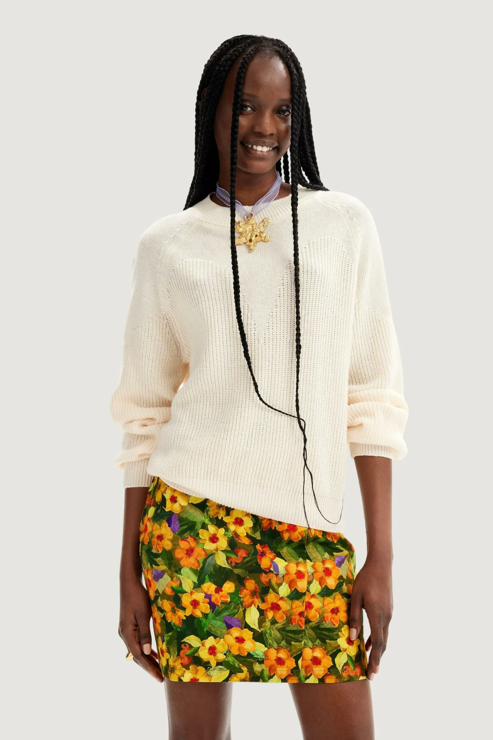 Maglione Desigual sena Panna