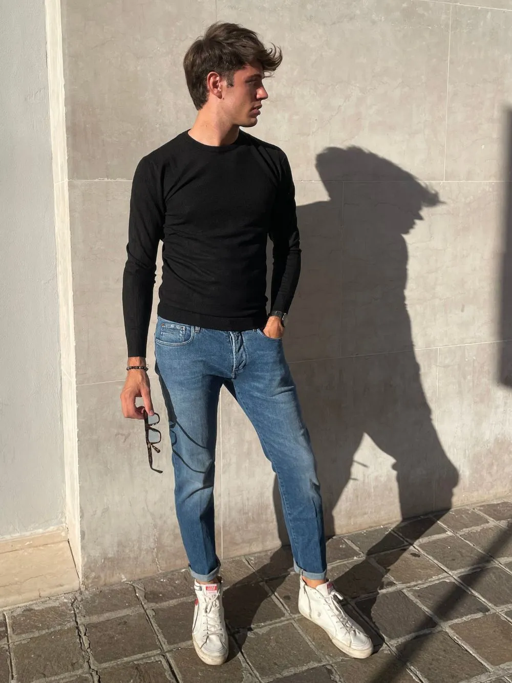 Maglione girocollo basic gl