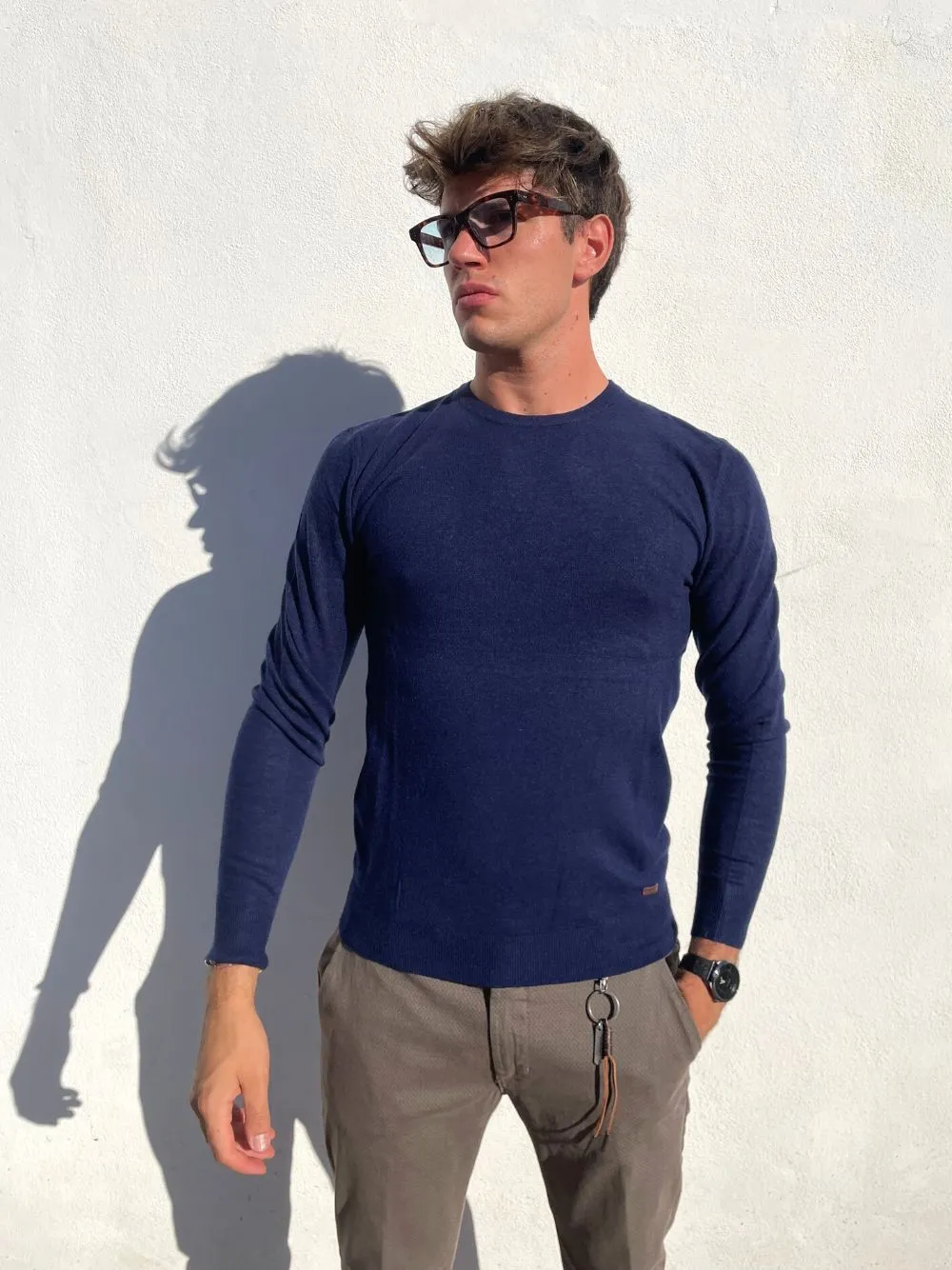 Maglione girocollo basic gl