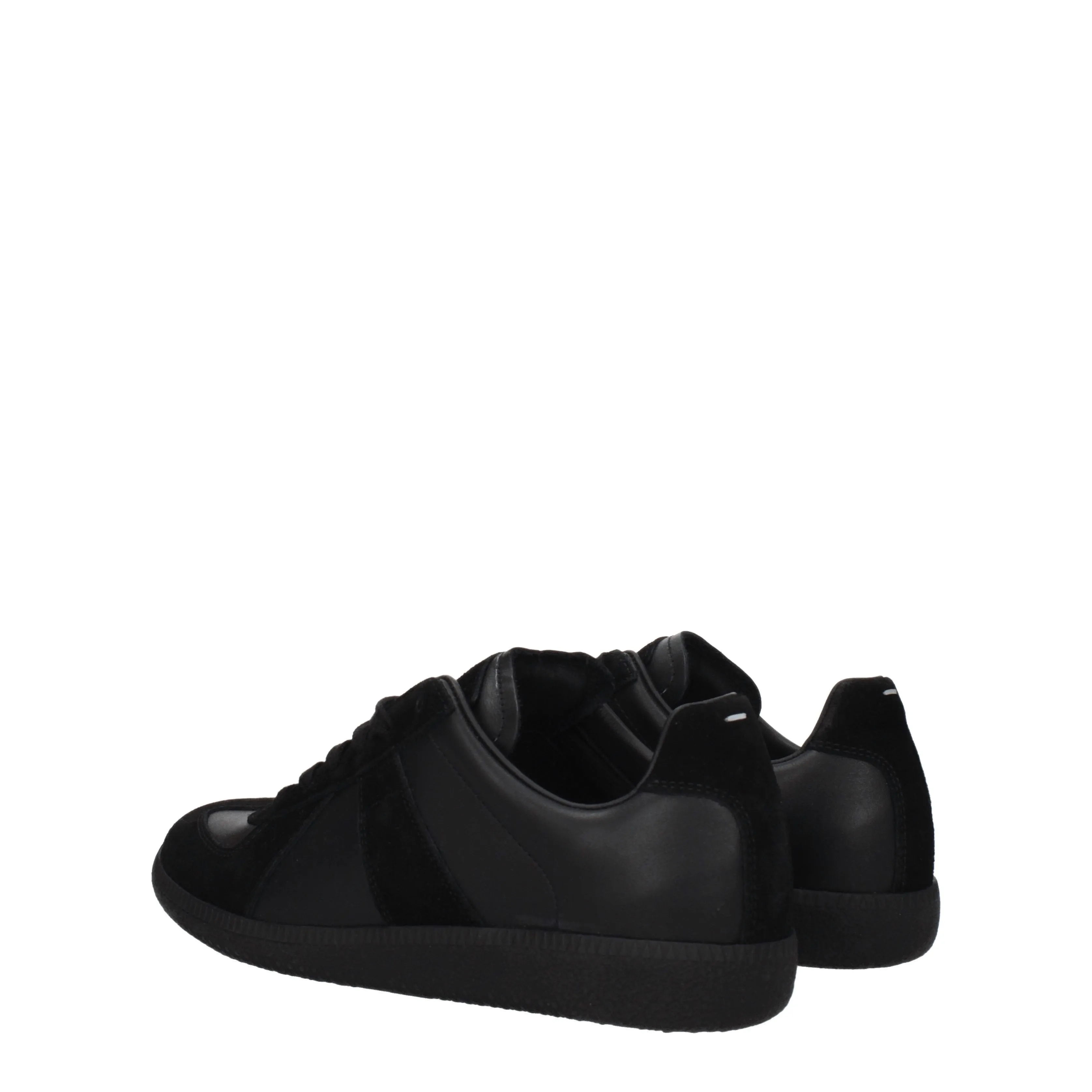 Maison Margiela Sneakers Uomo Pelle Nero/Nero