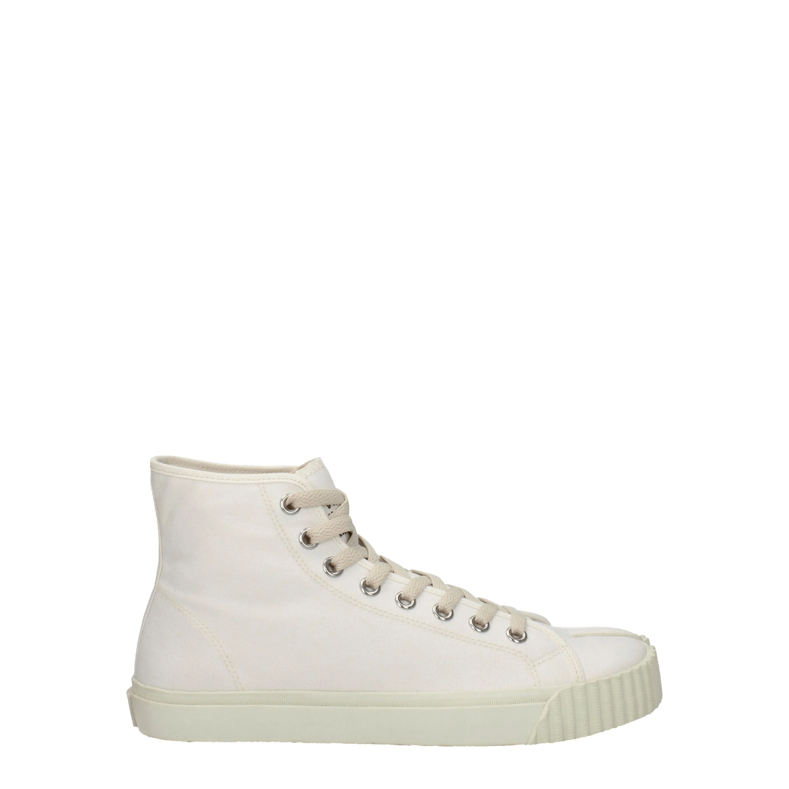 Maison Margiela Sneakers Uomo Tessuto Bianco/Beige