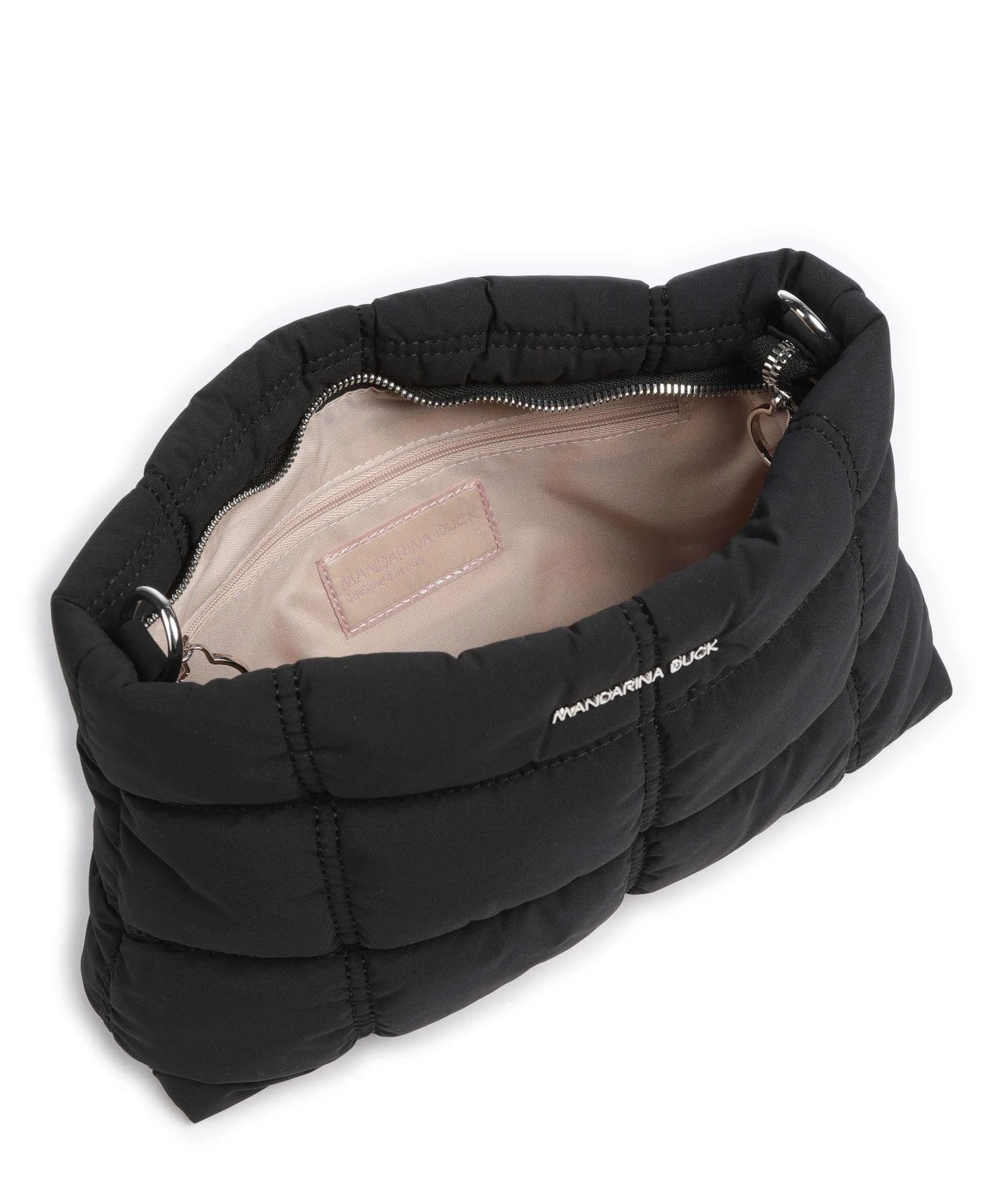  Mandarina Duck Pillow Dream Borsa a spalla nylon nero  