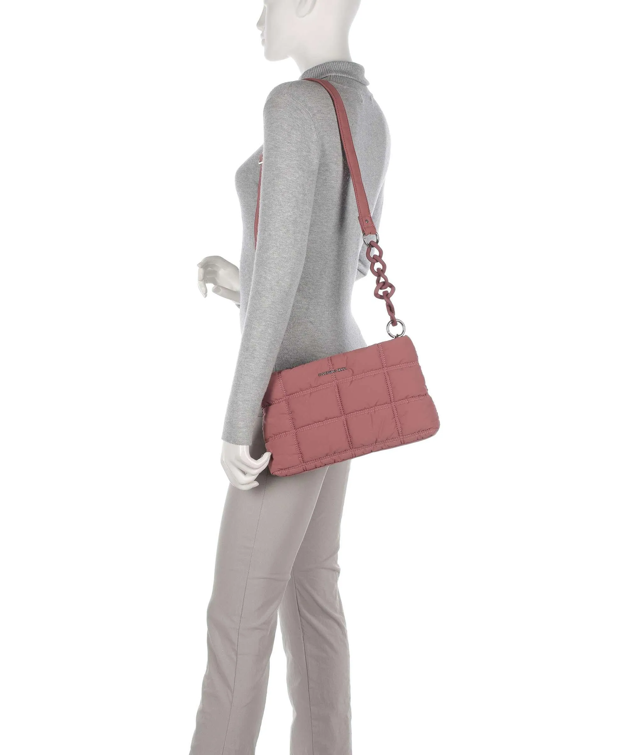  Mandarina Duck Pillow Dream Borsa a spalla nylon rosso  