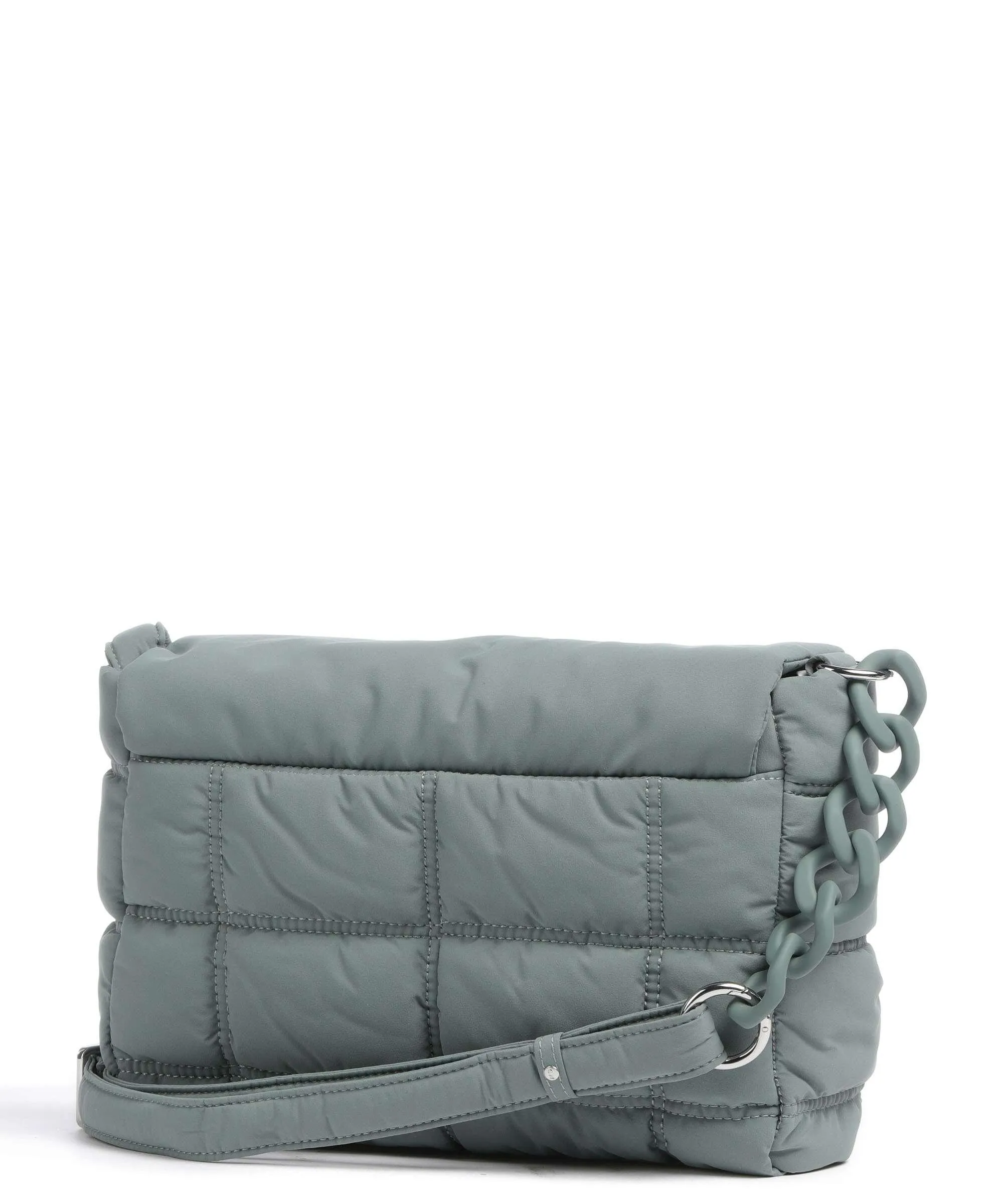  Mandarina Duck Pillow Dream Borsa a spalla nylon verde blu  