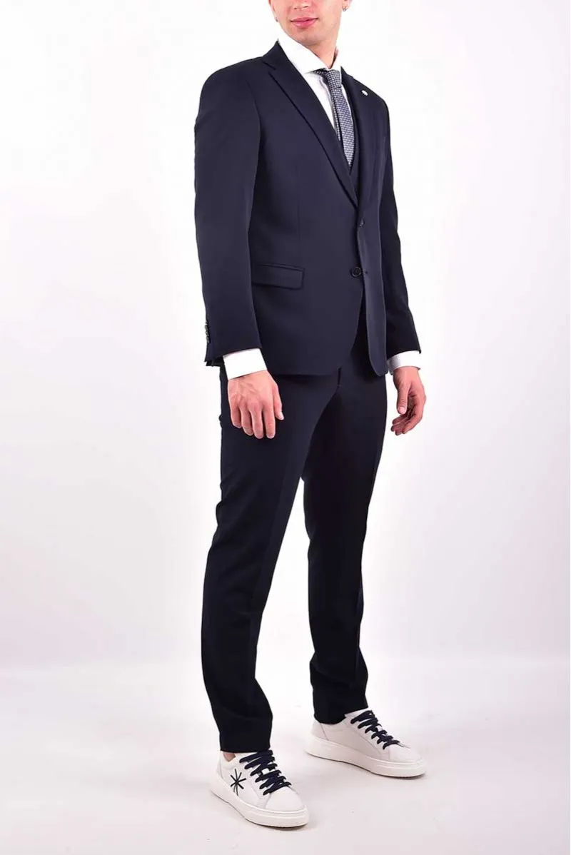 MANUEL RITZ ABITO CON GILET CASUAL