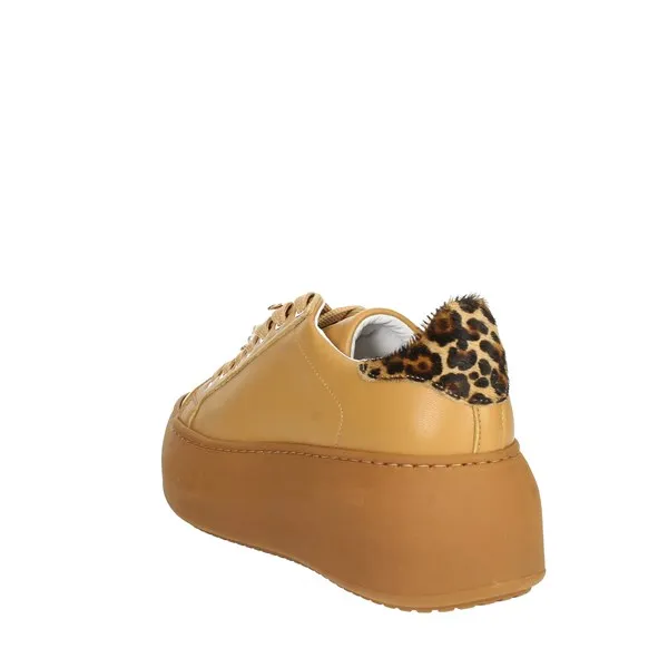 MELINE  SNEAKERS BASSA CC12-ACC CUOIO