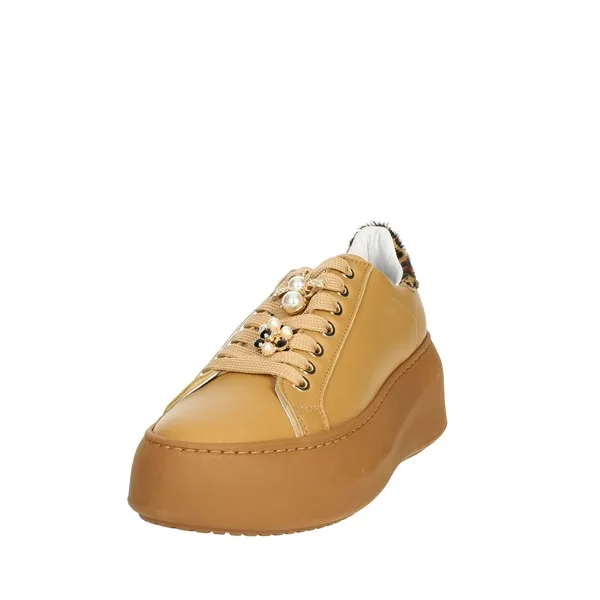 MELINE  SNEAKERS BASSA CC12-ACC CUOIO