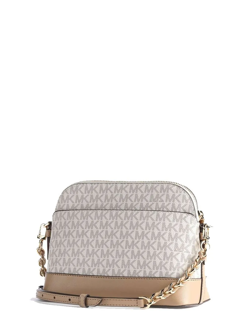 Michael Kors     Borsa a tracolla Jet Set Charm in tela Vaniglia