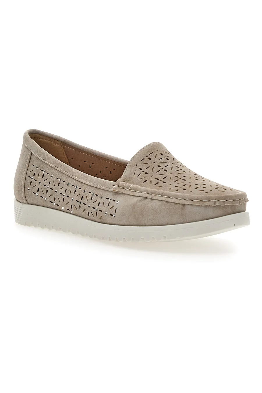 Mocassini Cafè Cost 7001 Beige