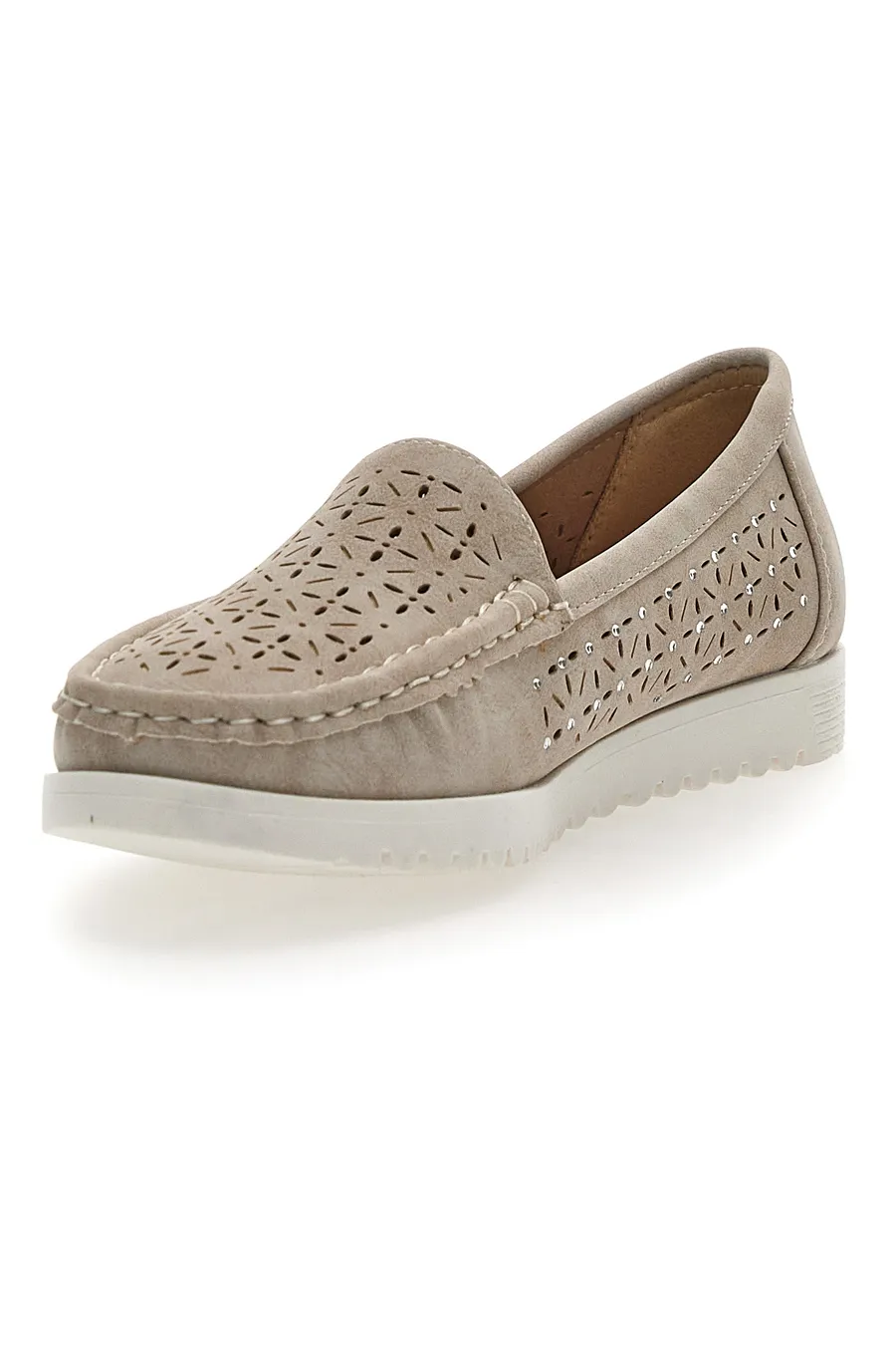 Mocassini Cafè Cost 7001 Beige