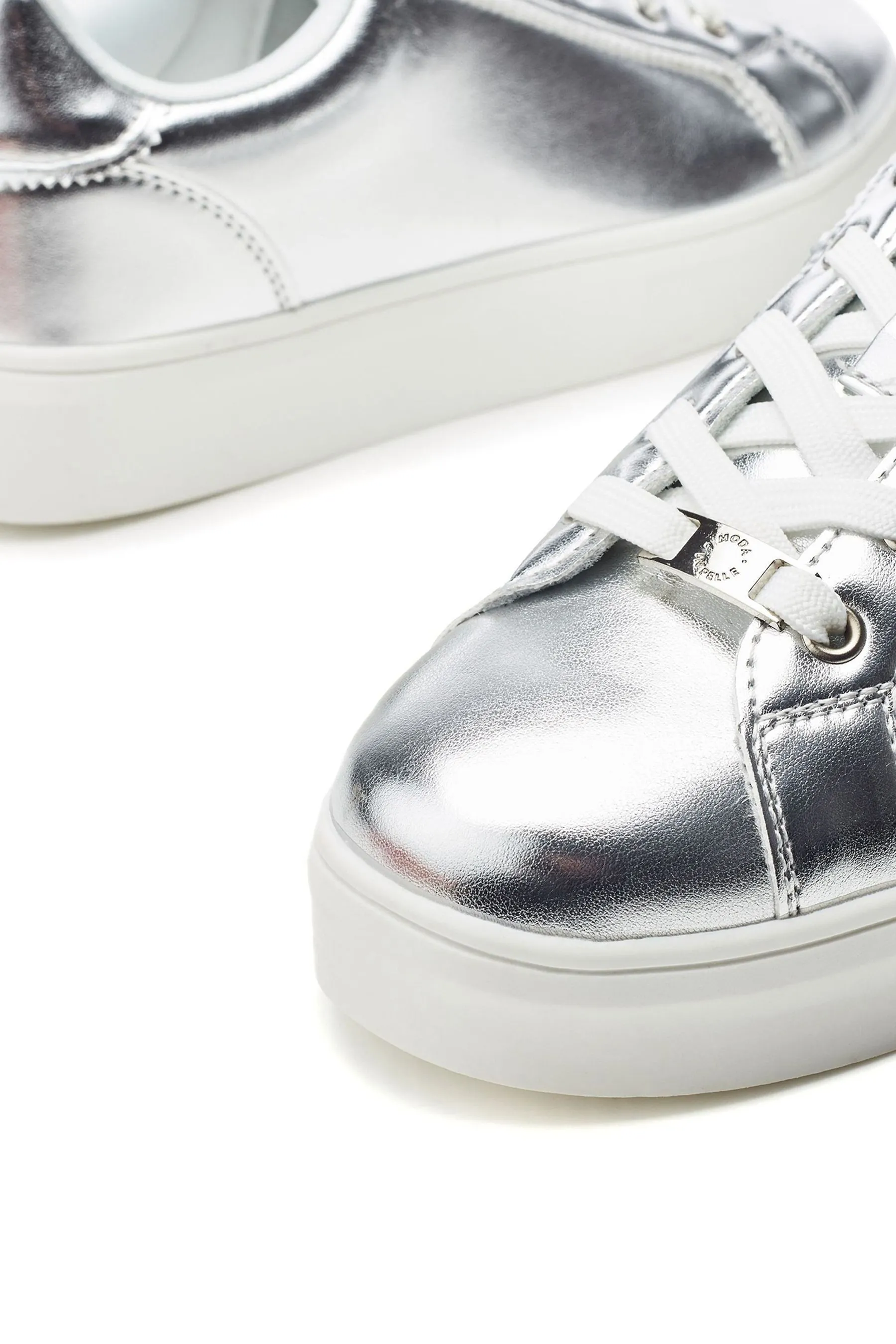 Moda in Pelle Belammy - Scarpe da ginnastica smerlate    