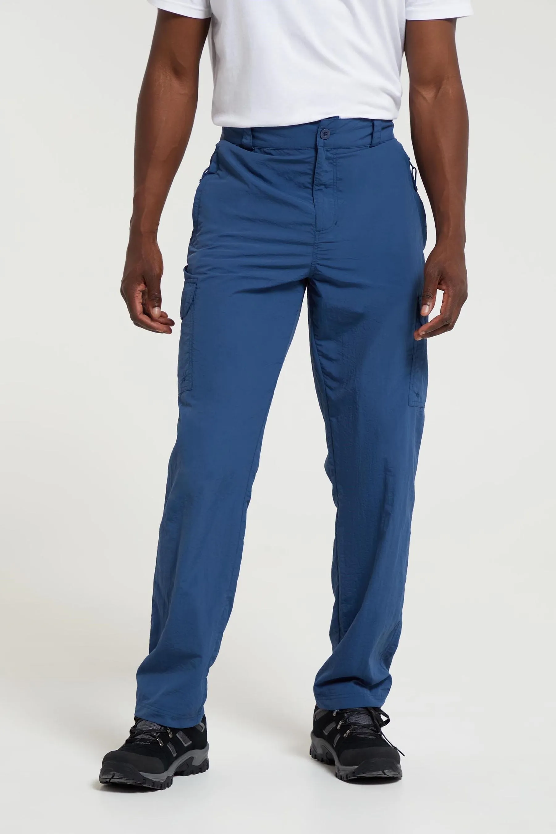 Mountain Warehouse Uomo - Explore - Pantaloni termico con protezione UV    