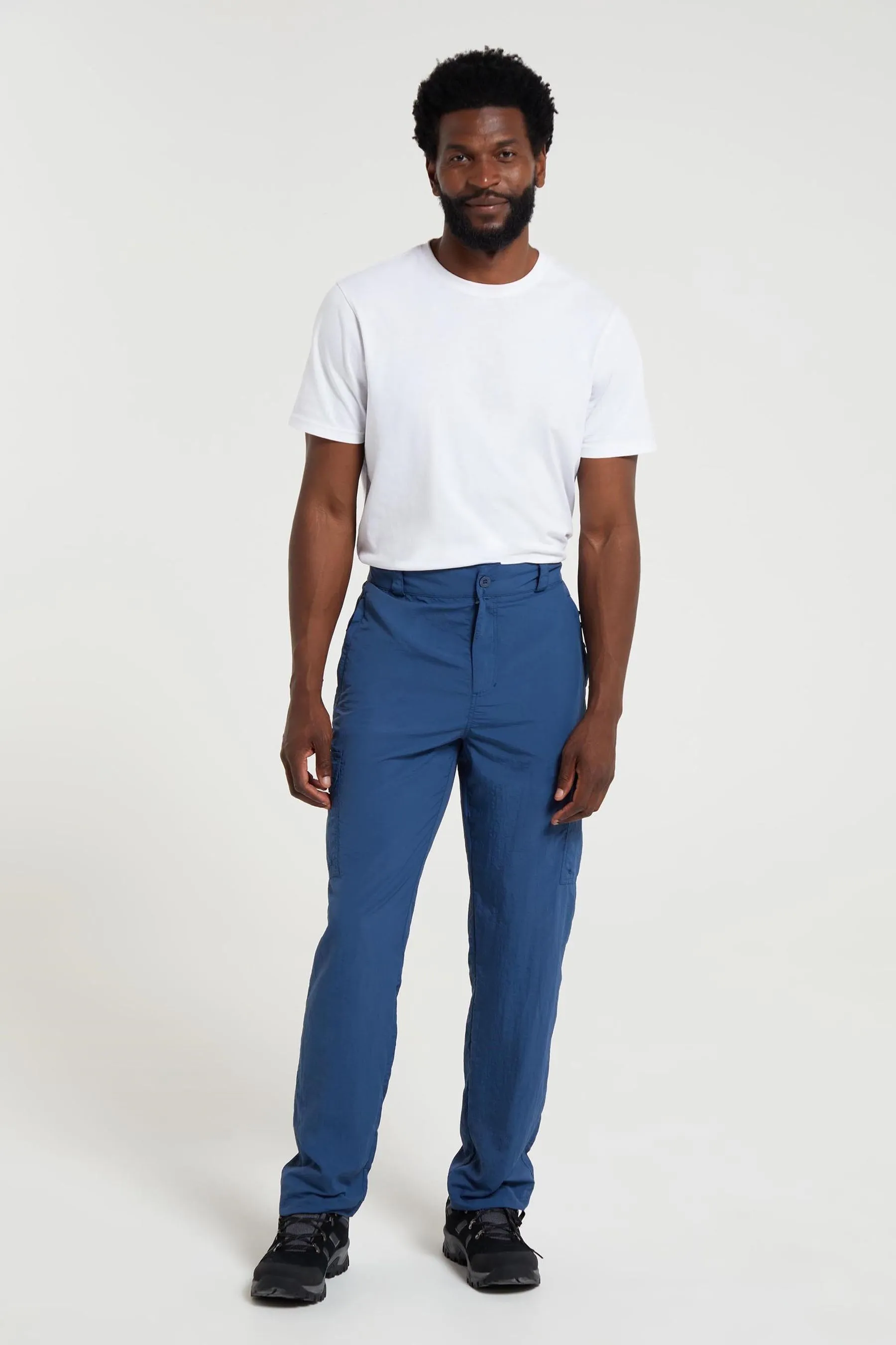 Mountain Warehouse Uomo - Explore - Pantaloni termico con protezione UV    