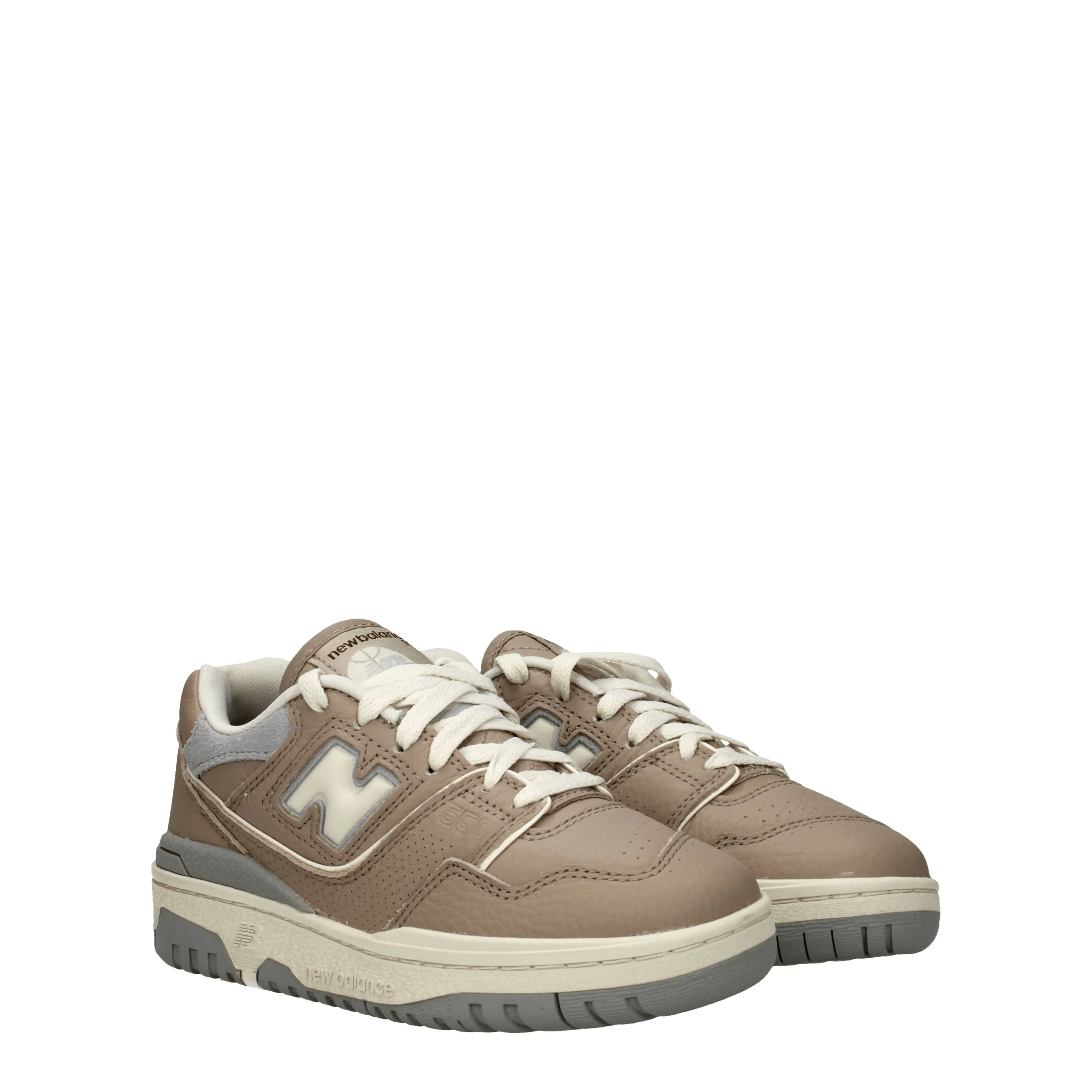 New Balance Sneakers 550 Donna Pelle Beige/Tortora