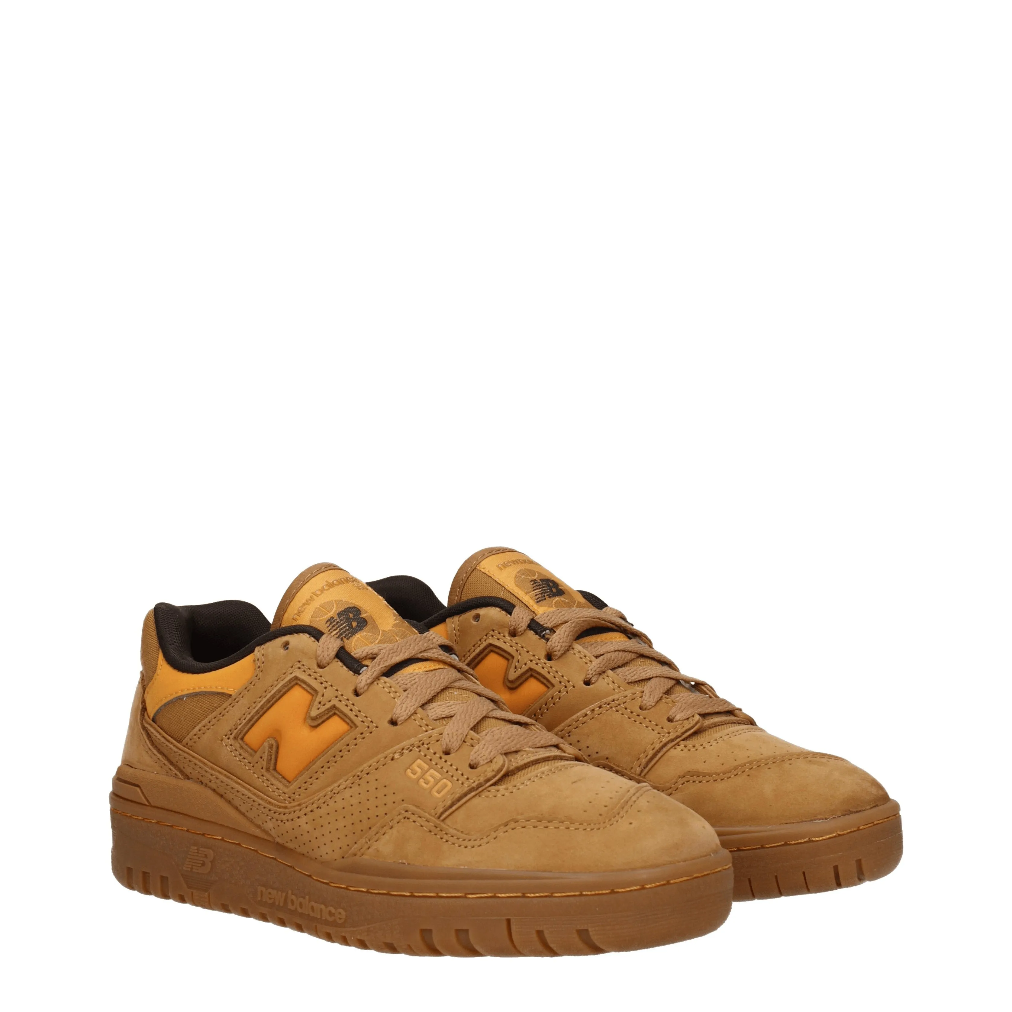 New Balance Sneakers 550 Uomo Camoscio Marrone/Marrone Arizona