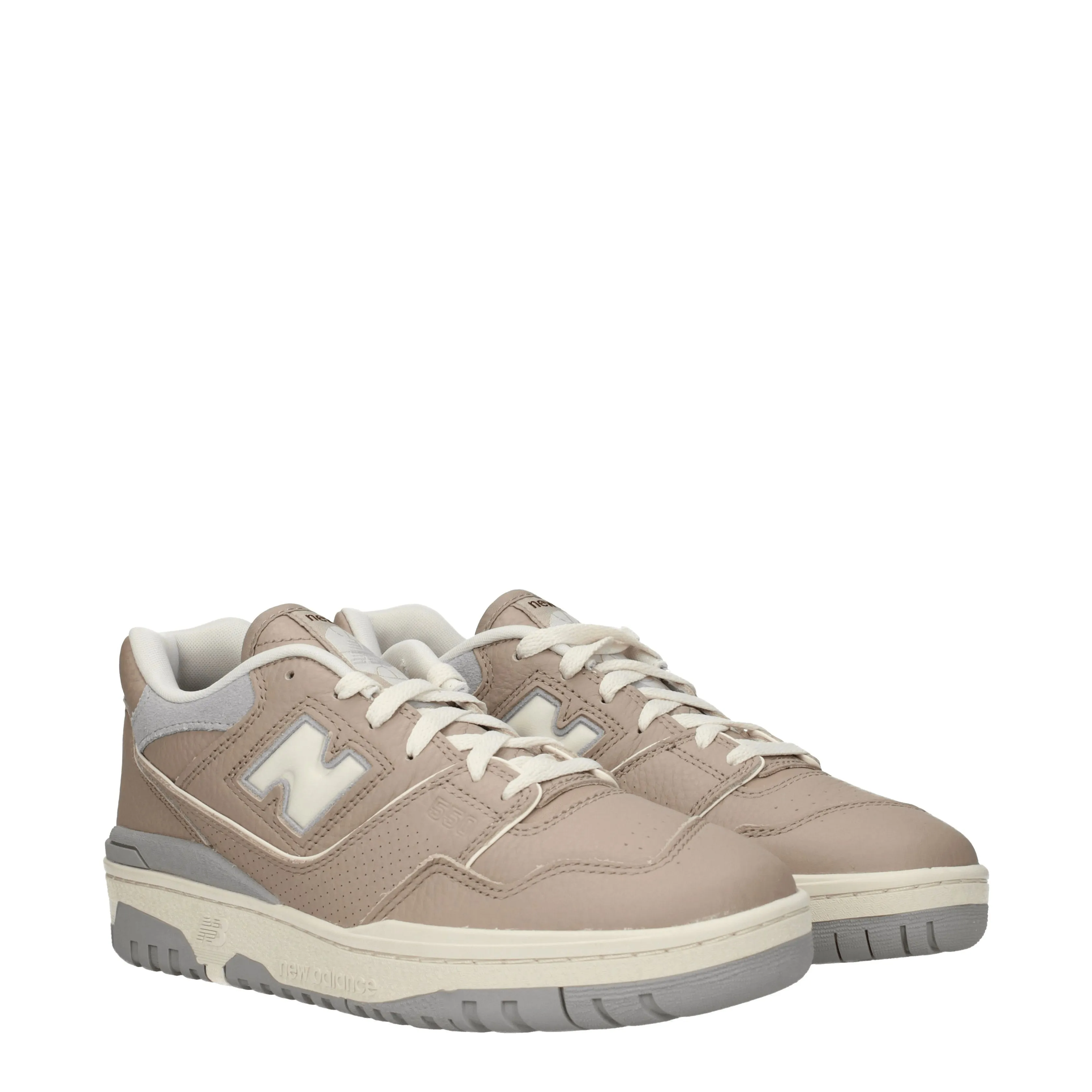 New Balance Sneakers 550 Uomo Pelle Beige/Tortora