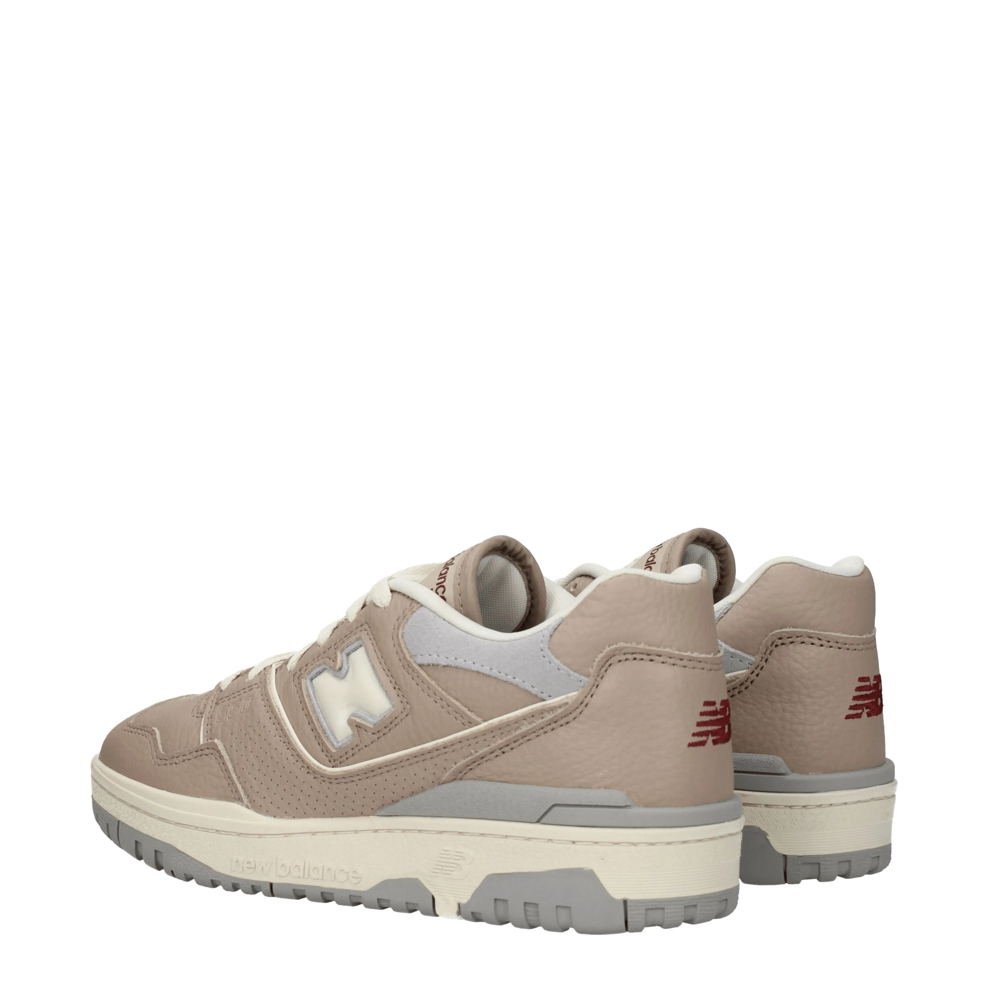 New Balance Sneakers 550 Uomo Pelle Beige/Tortora