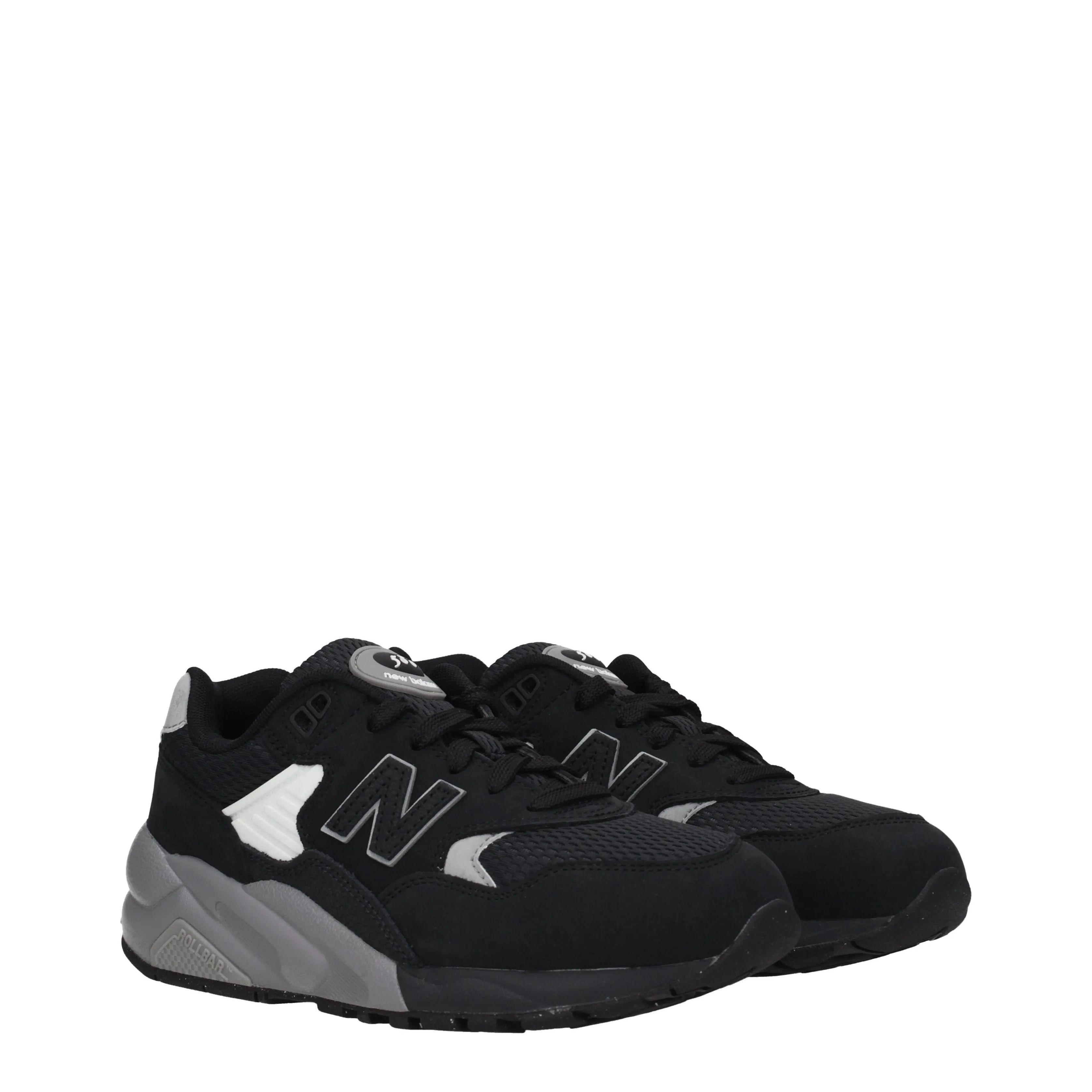 New Balance Sneakers 580 Donna Camoscio Nero/Argento