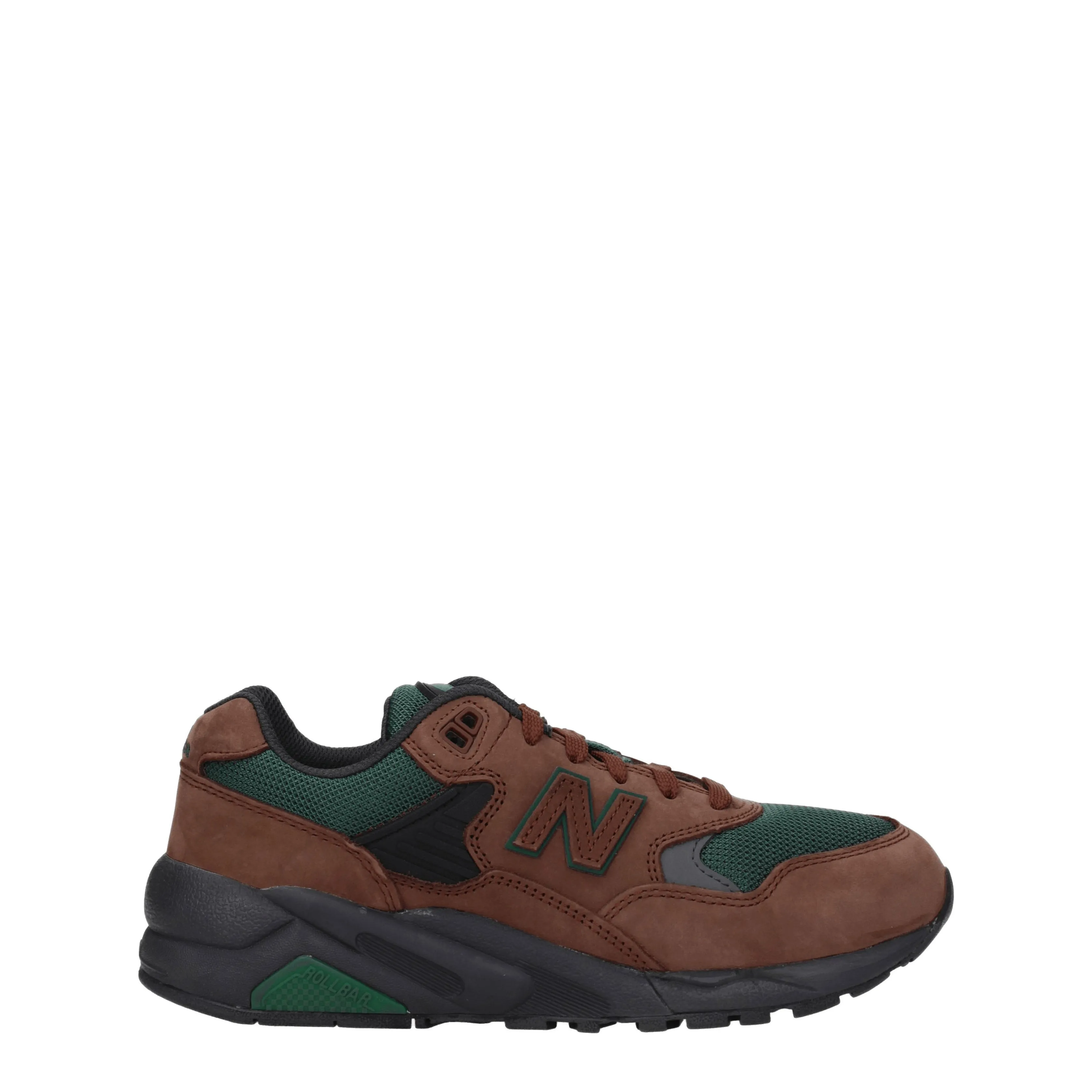 New Balance Sneakers 580 Uomo Camoscio Marrone/Verde