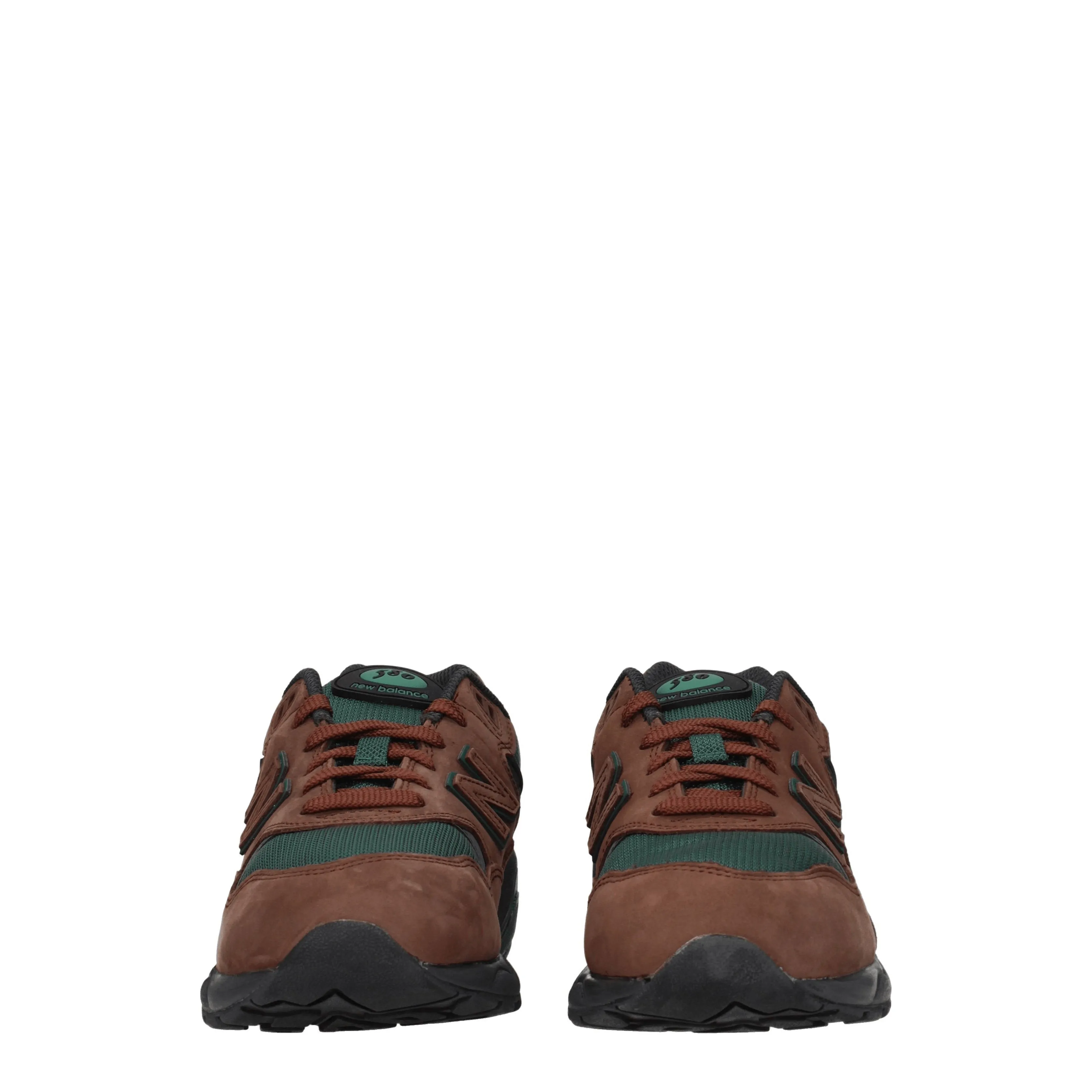 New Balance Sneakers 580 Uomo Camoscio Marrone/Verde