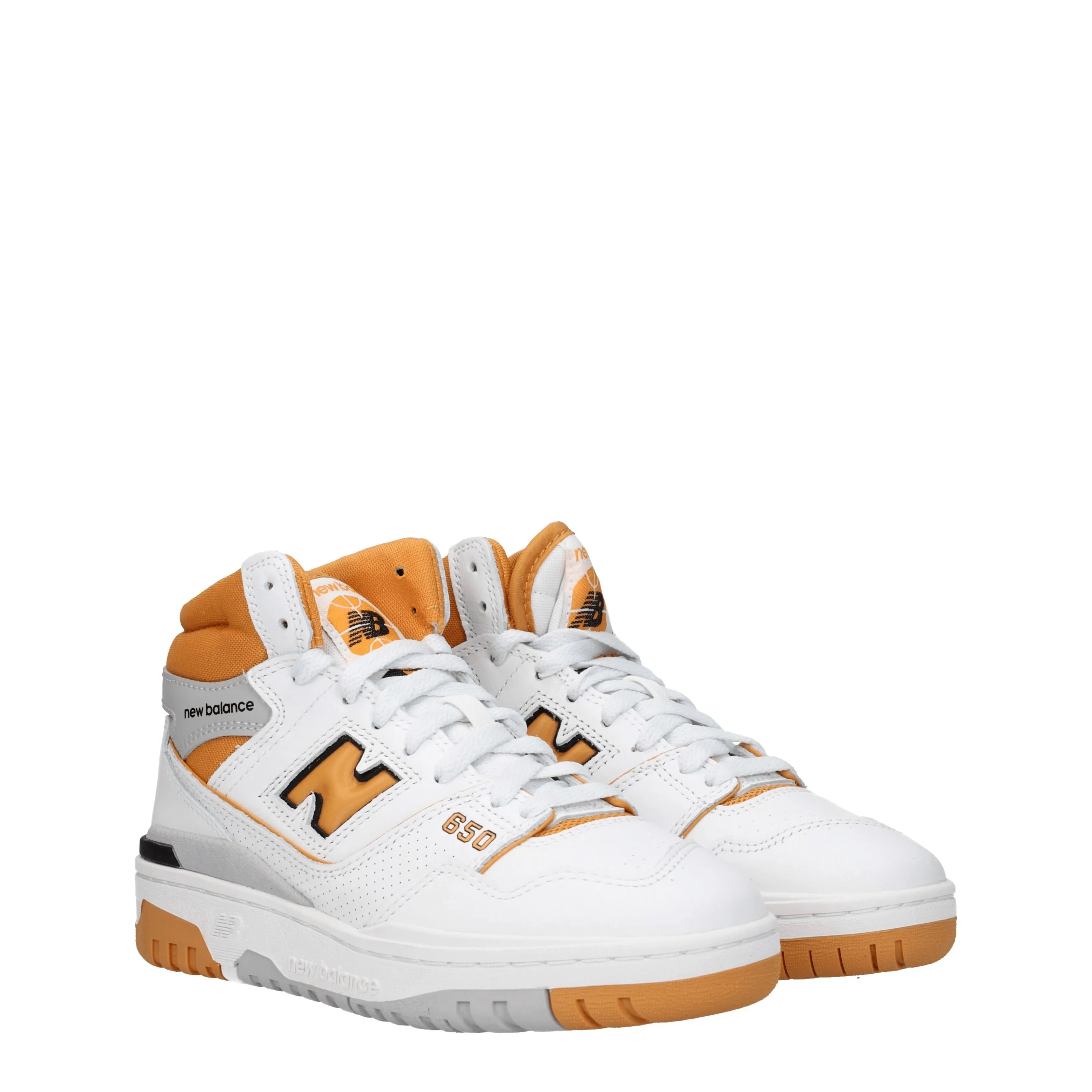 New Balance Sneakers 650 Donna Pelle Bianco/Canyon