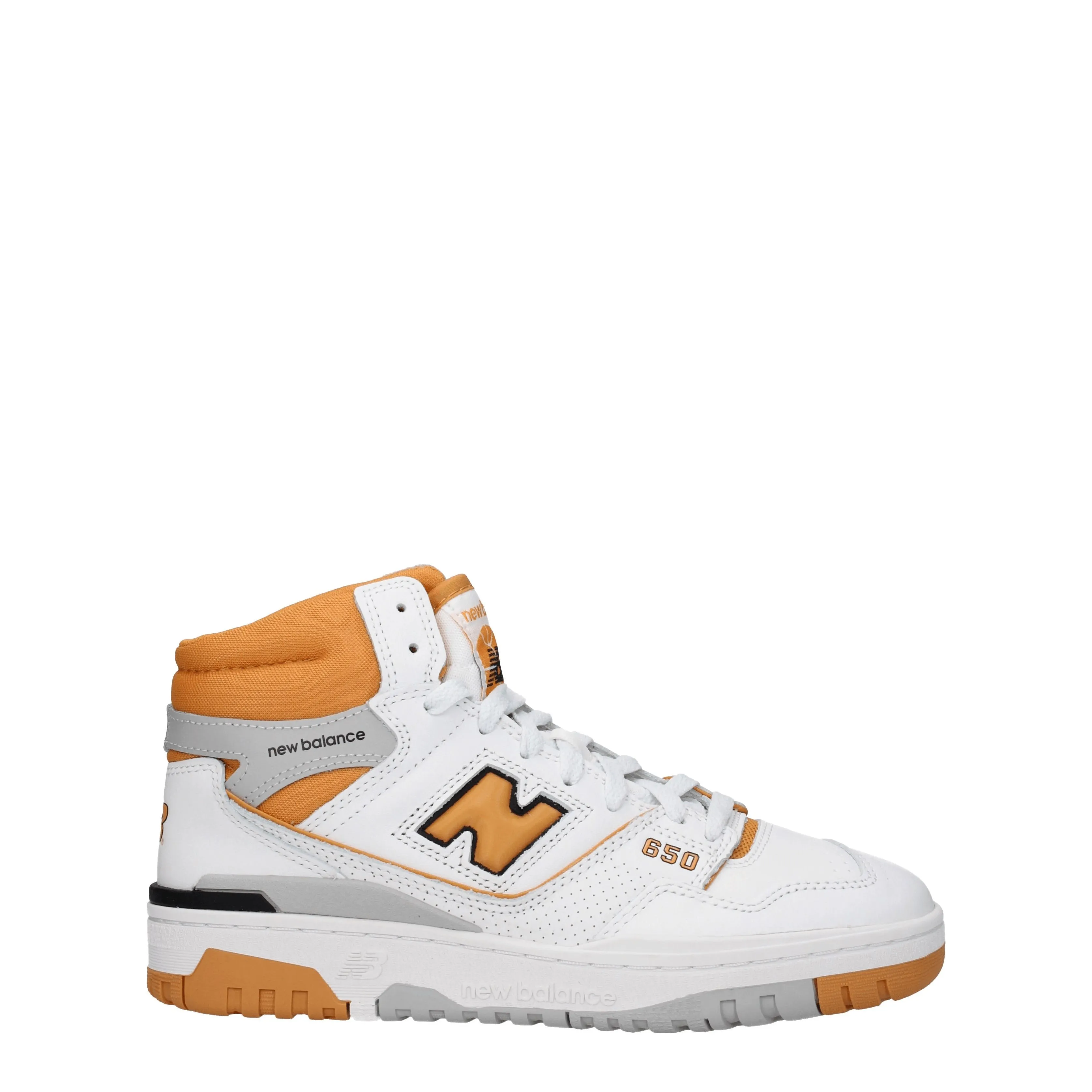 New Balance Sneakers 650 Uomo Pelle Bianco/Canyon