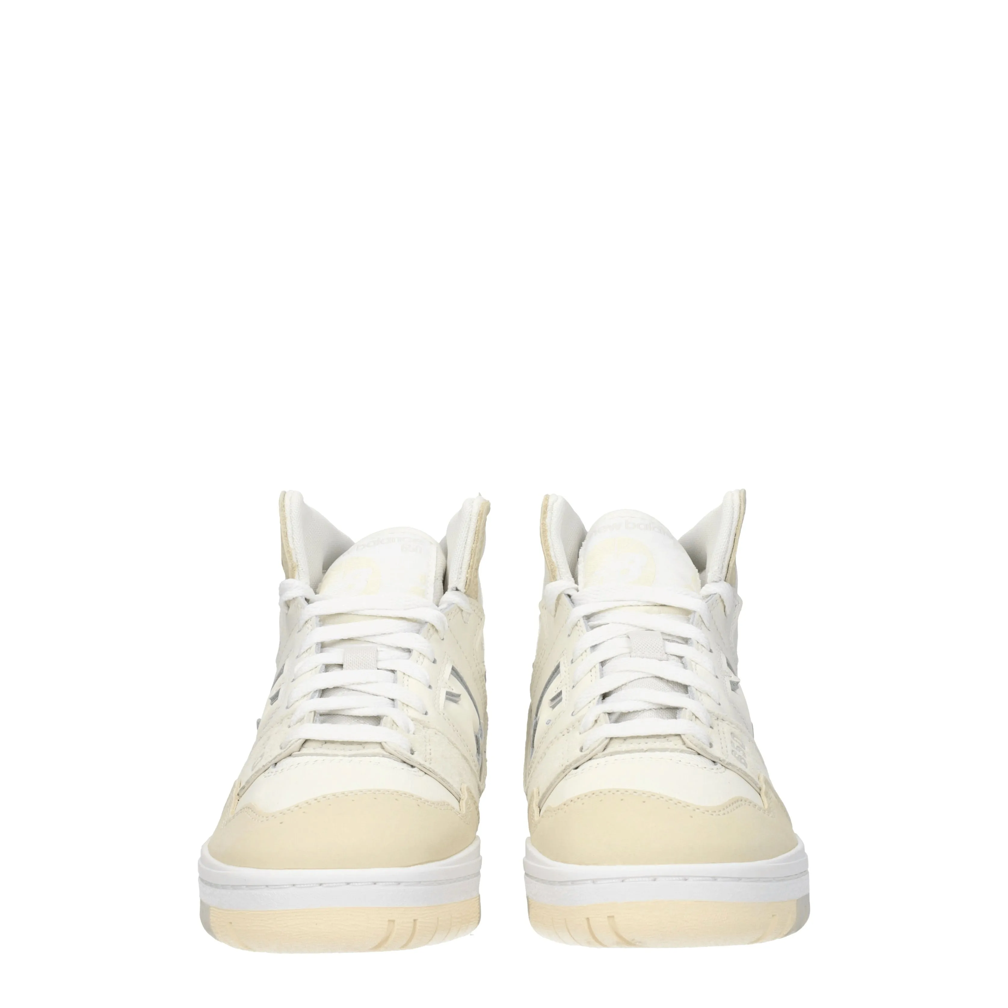 New Balance Sneakers 650 Uomo Pelle Bianco/Noce