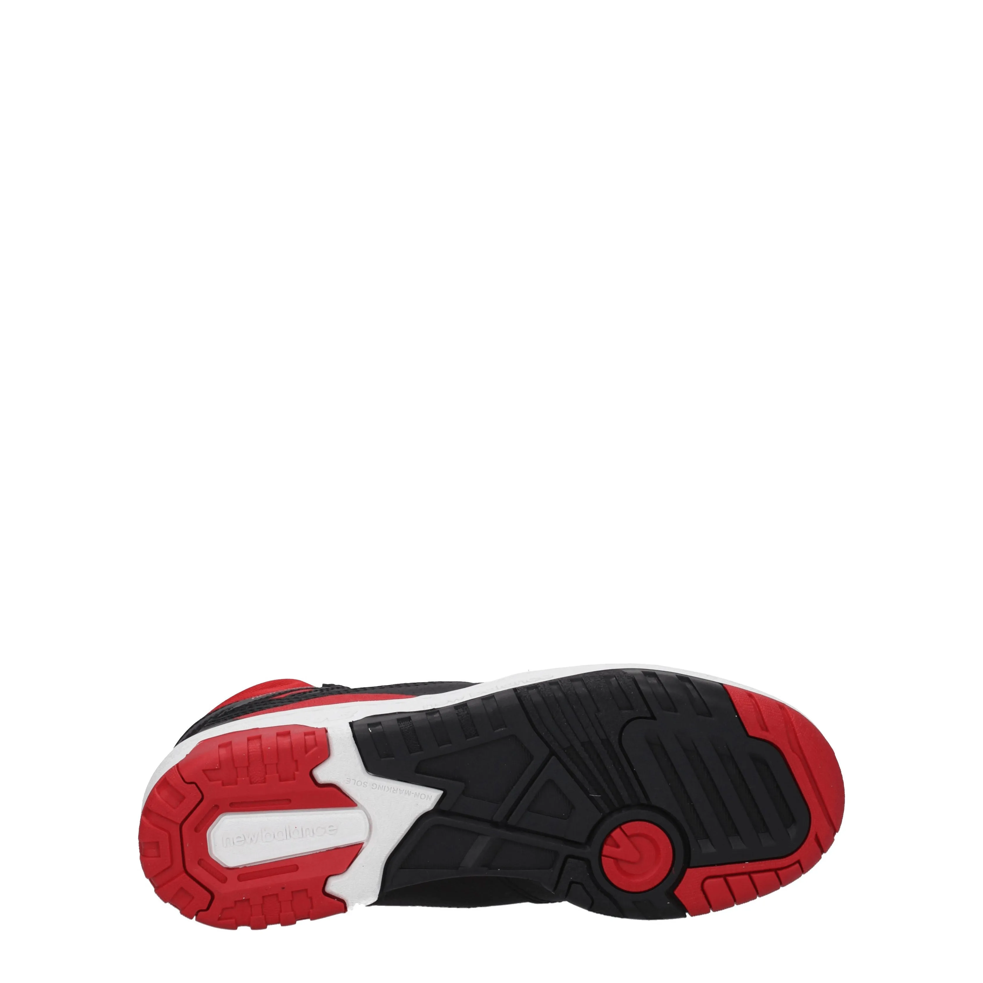 New Balance Sneakers 650 Uomo Pelle Nero/Rosso