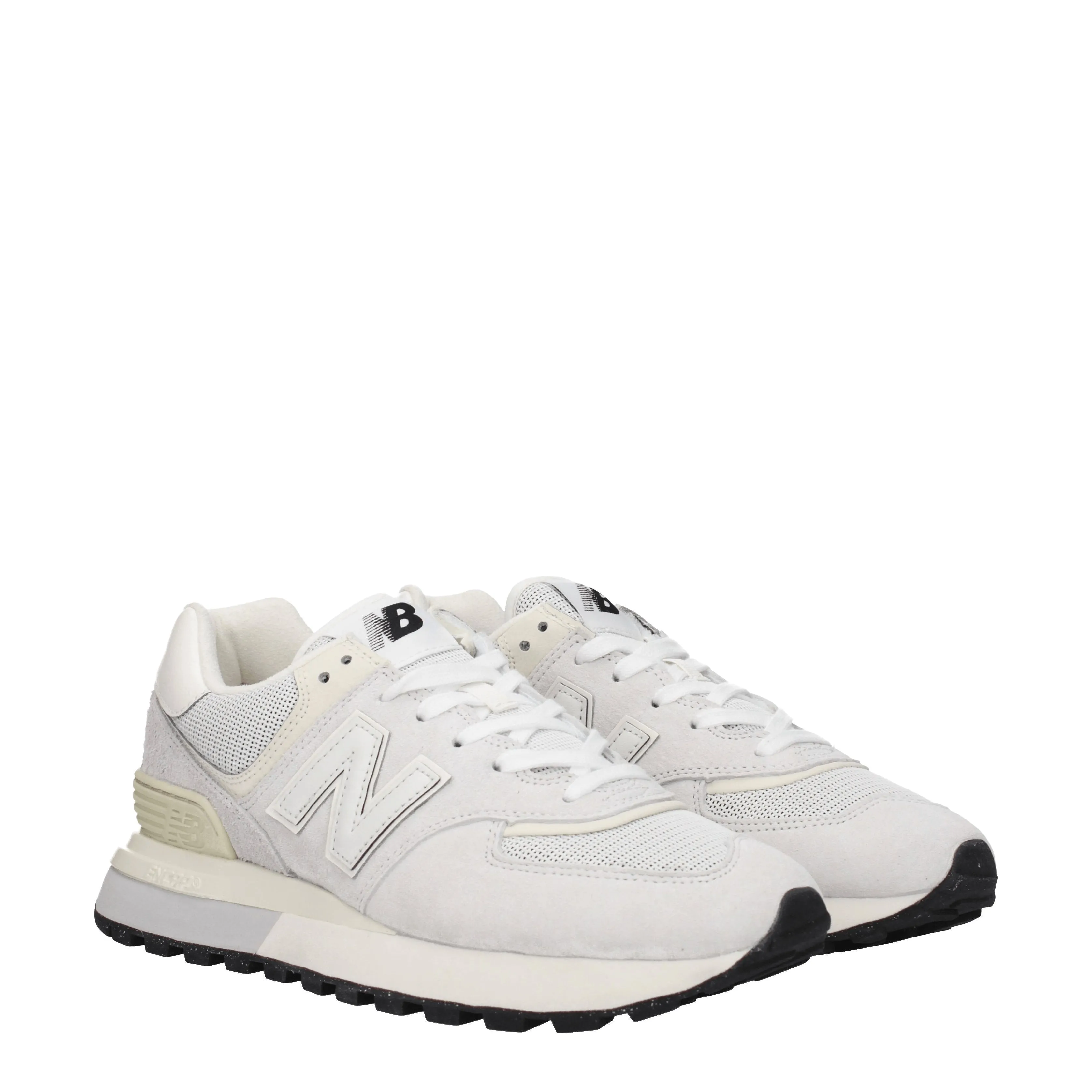 New Balance Sneakers Uomo Camoscio Grigio/Grigio Chiaro