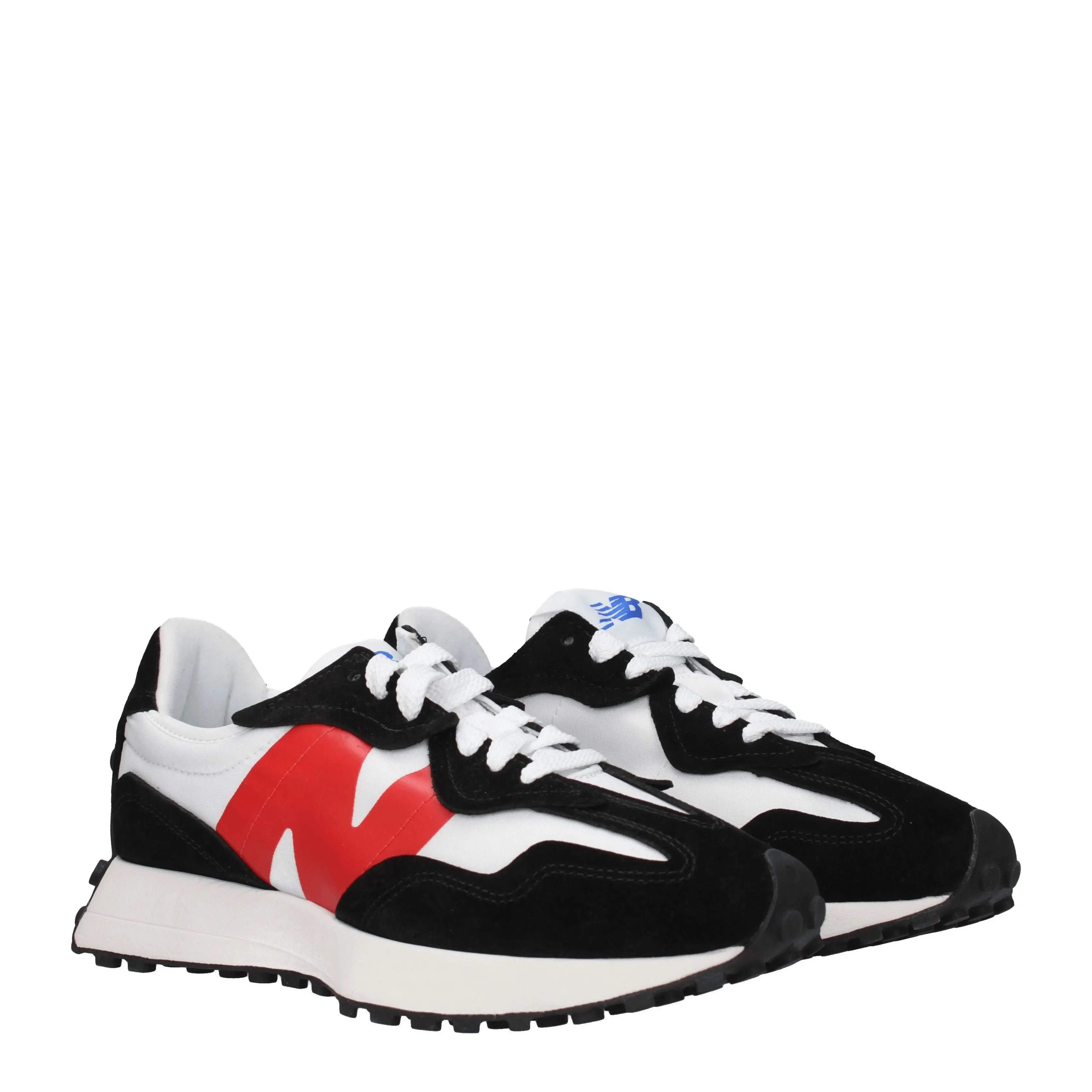 New Balance Sneakers Uomo Tessuto Bianco/Nero