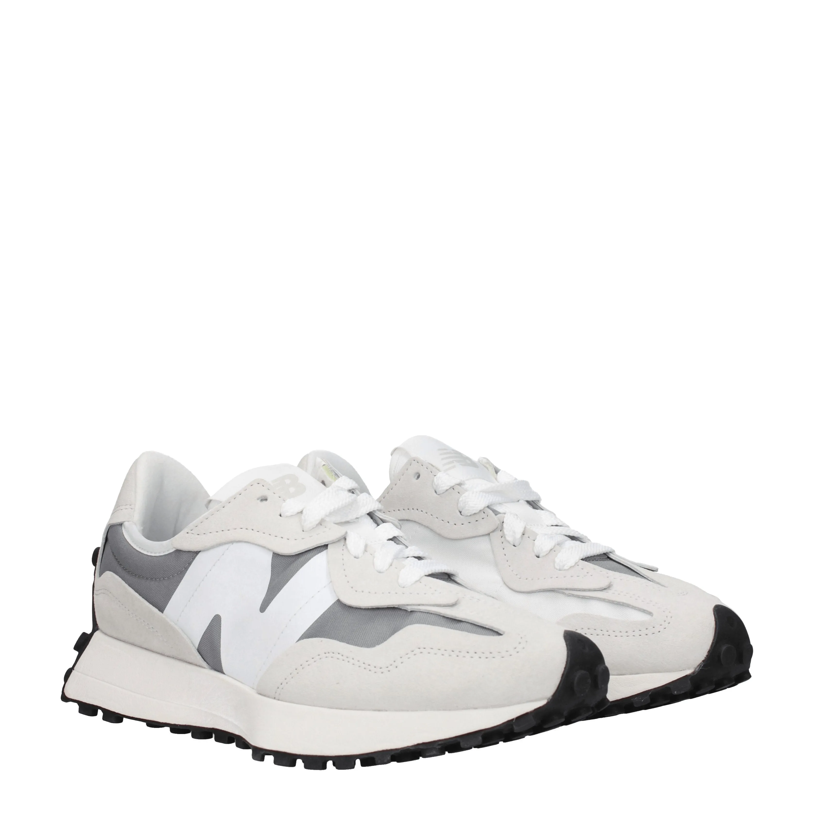 New Balance Sneakers Uomo Tessuto Grigio/Ghiaccio