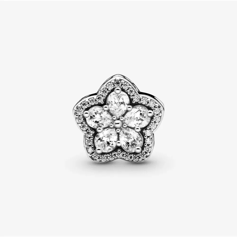 Pandora Charm Pandora Fiocco di Neve con Pavé Scintillante
