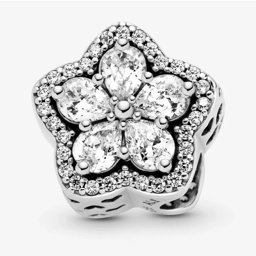 Pandora Charm Pandora Fiocco di Neve con Pavé Scintillante