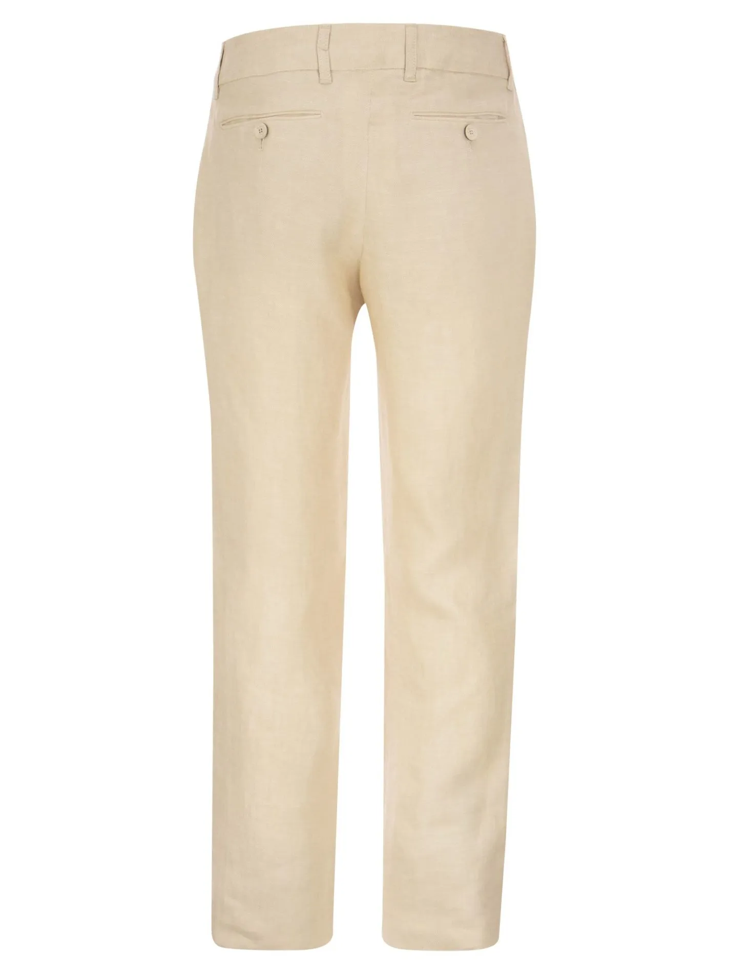 Pantalone bootcut in Lino