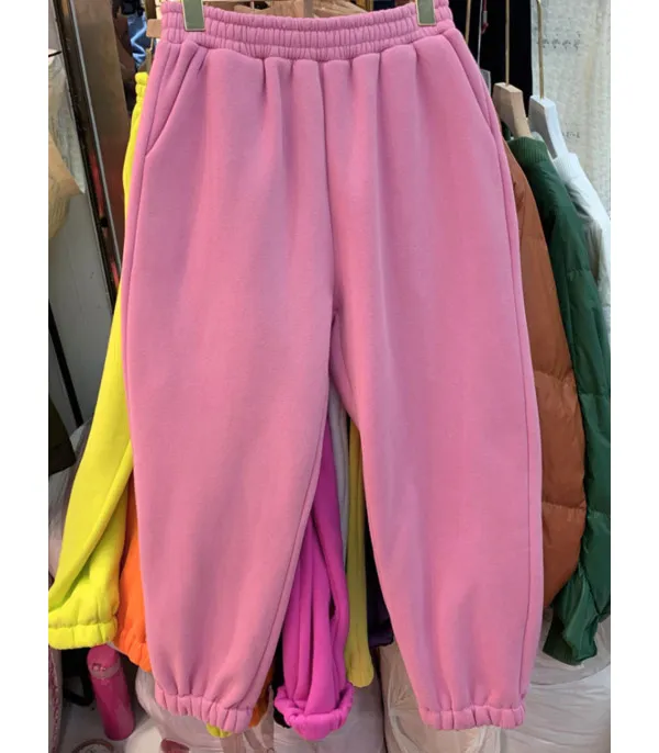 Pantalone in tuta di felpa colors