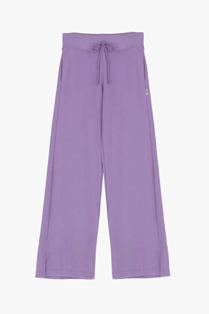 Pantaloni a palazzo monocolour con coulisse